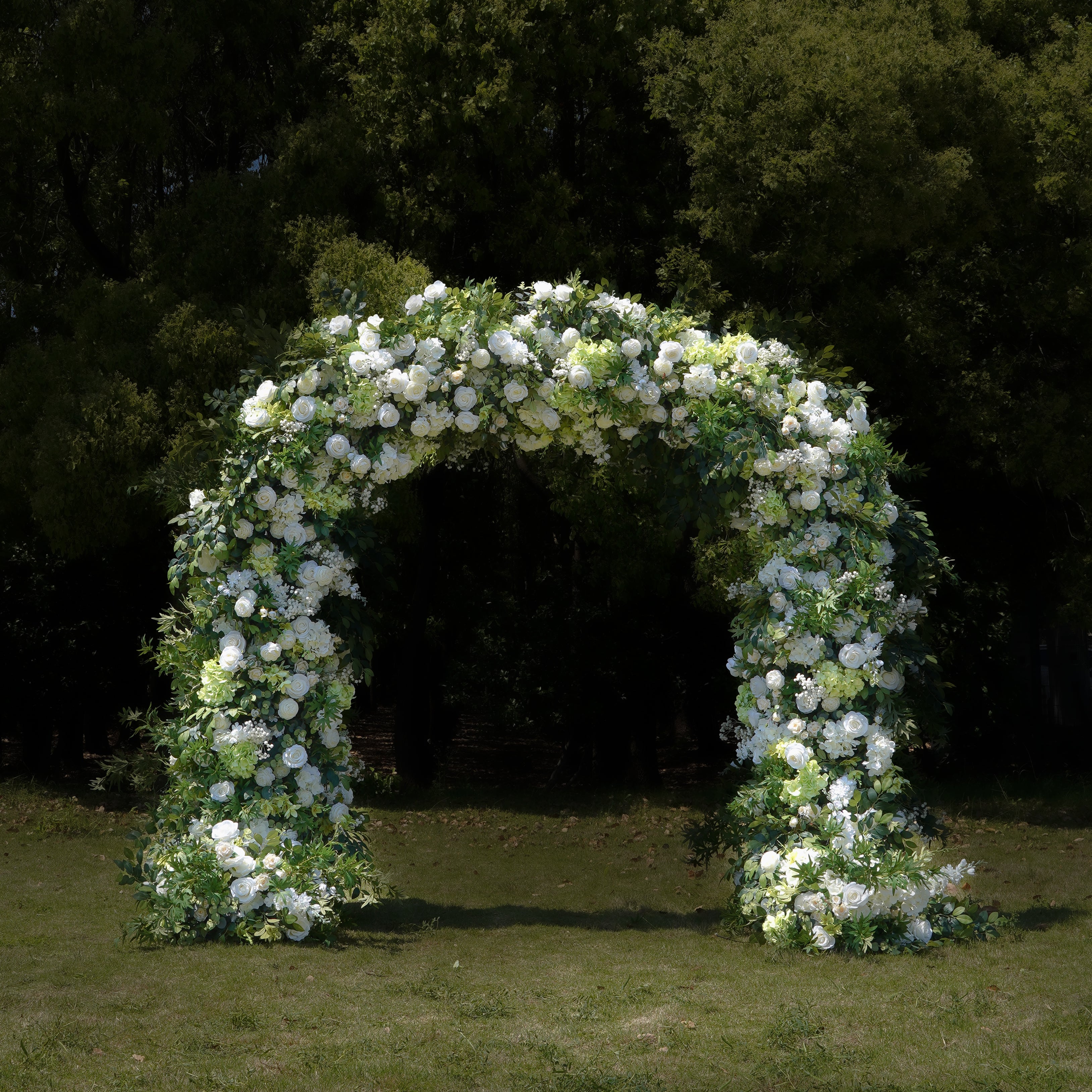Dawn flower arch Wedding Party Background Floral Arch Decoration Including Frame