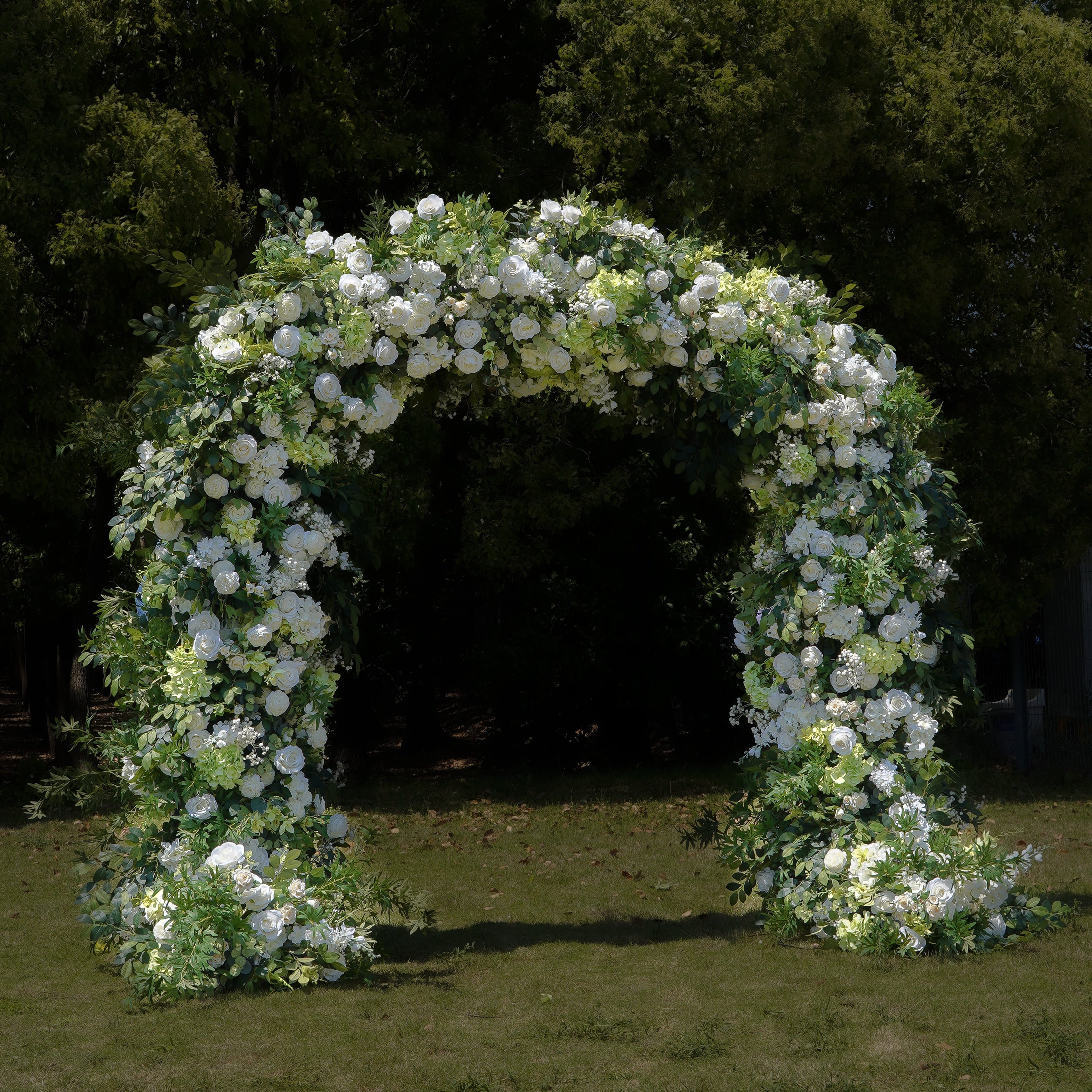 Dawn flower arch Wedding Party Background Floral Arch Decoration Including Frame
