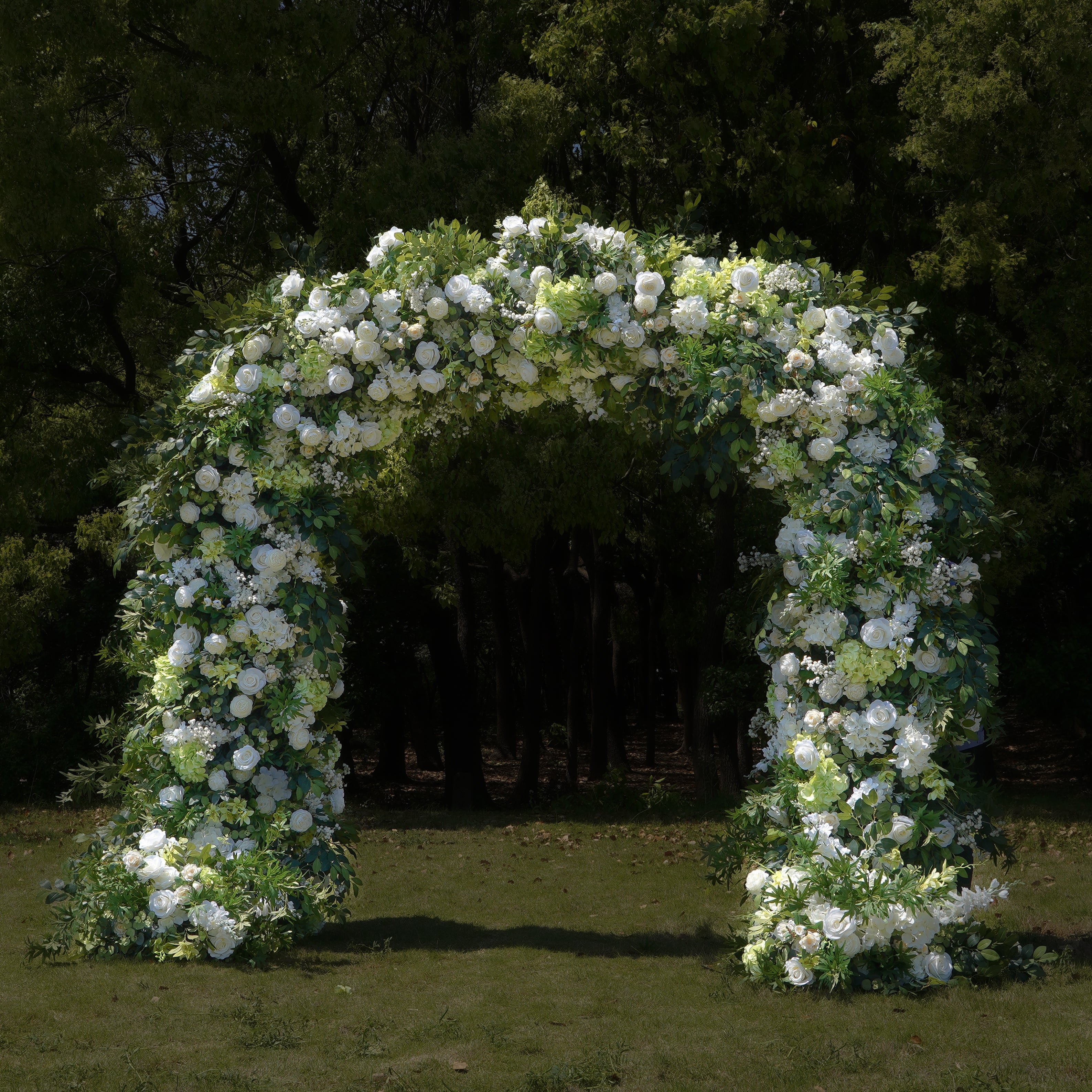 Dawn flower arch Wedding Party Background Floral Arch Decoration Including Frame