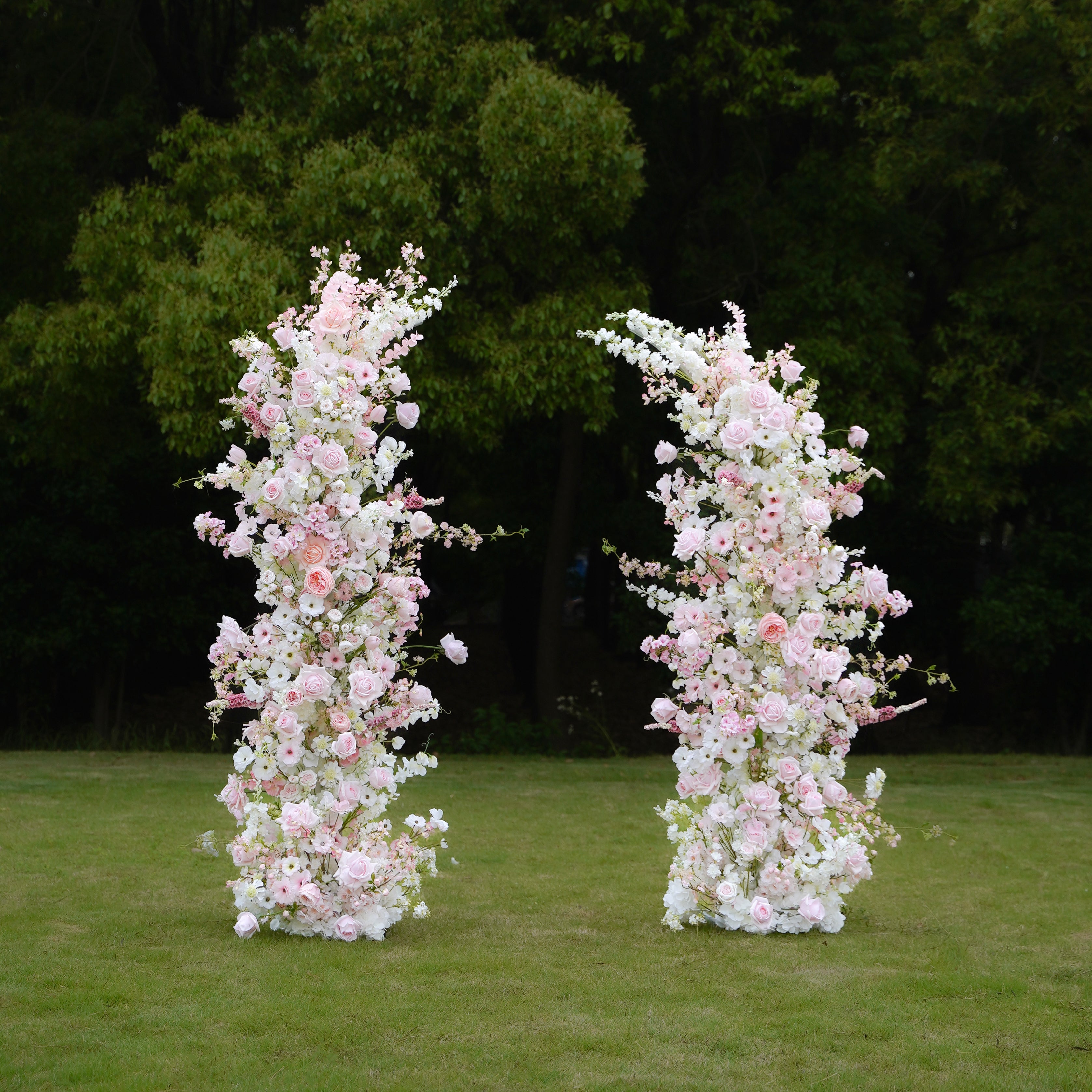 Ruby 2025: New Wedding Party Background Floral Arch Decoration Including Frame