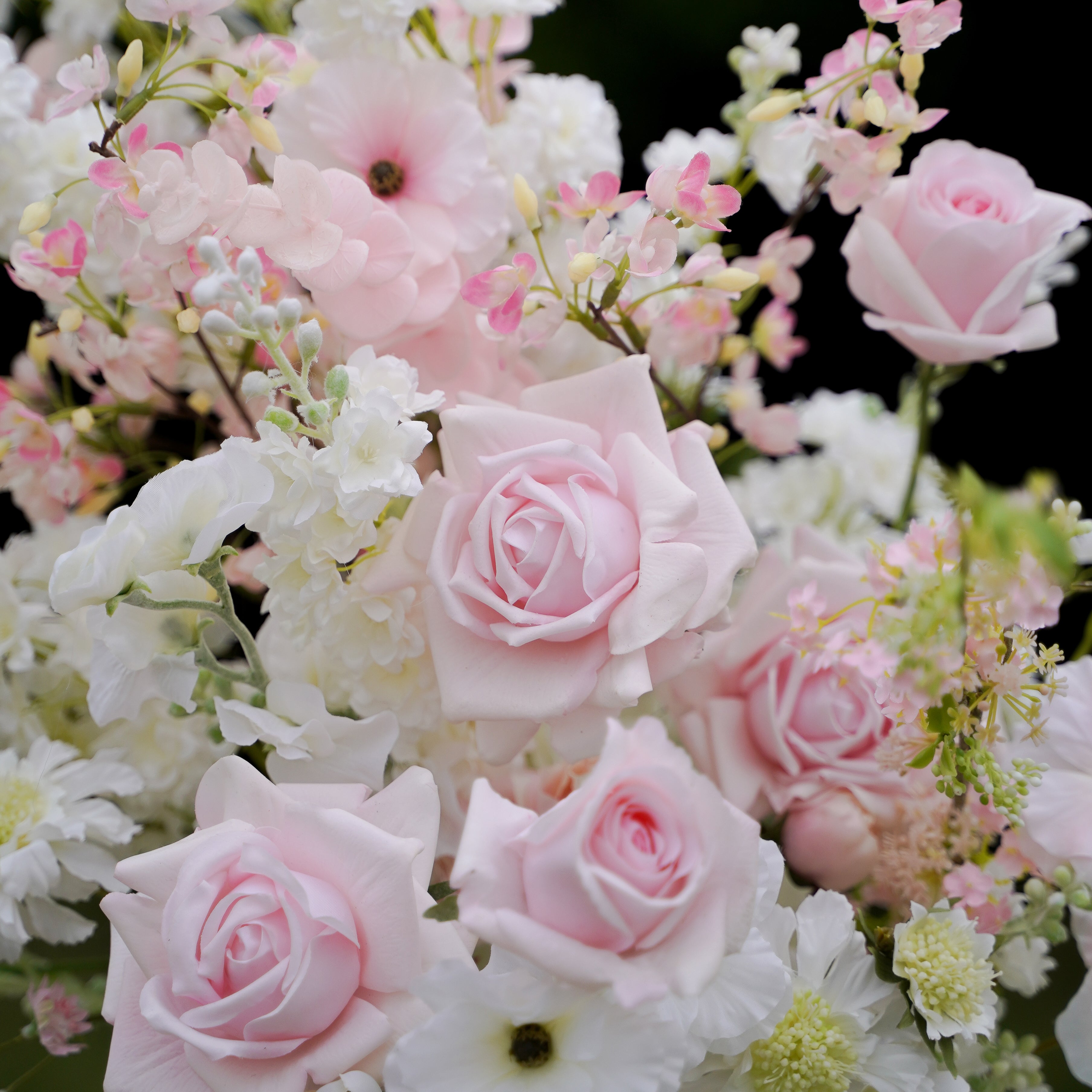 Ruby 2025: New Wedding Party Background Floral Arch Decoration Including Frame