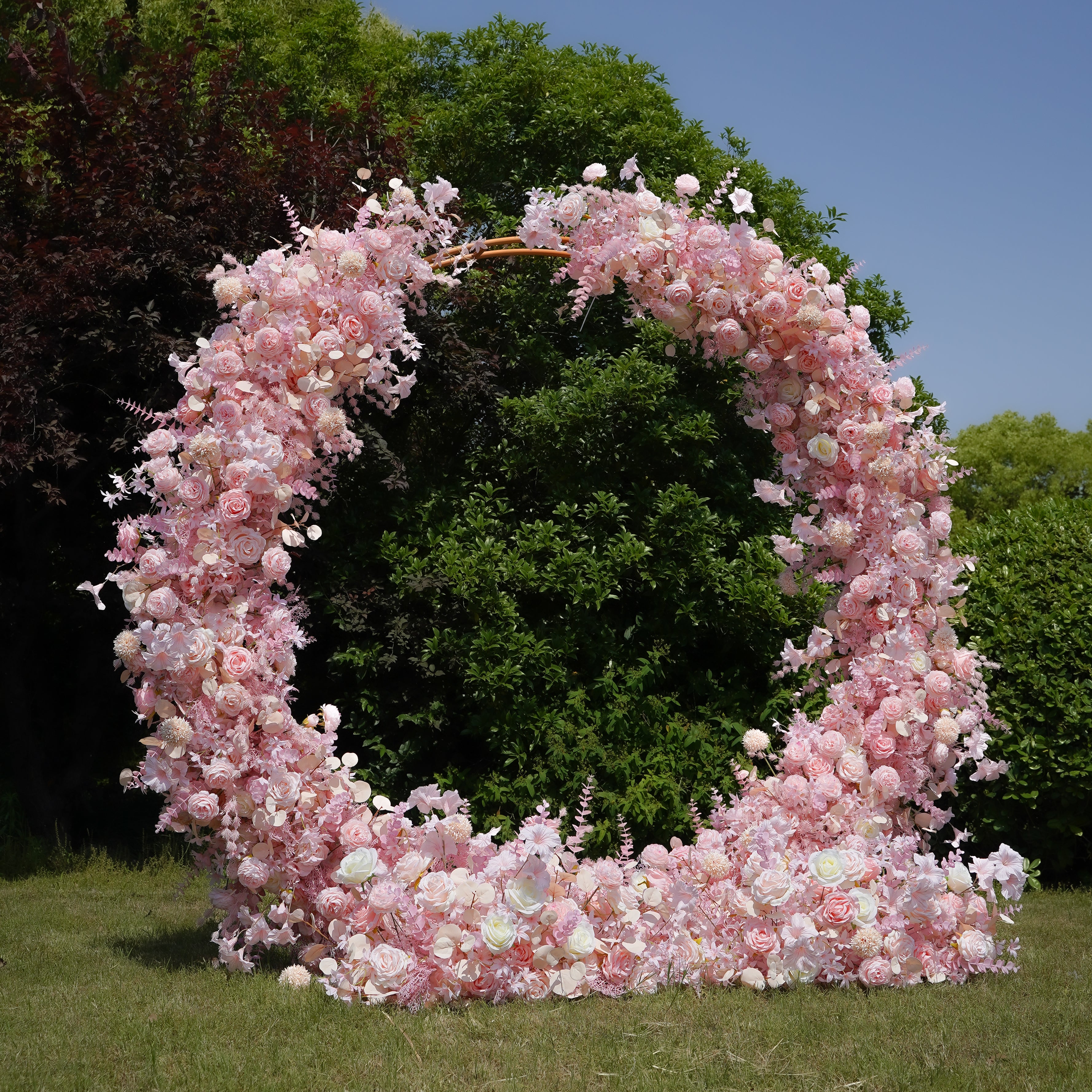 Cielo New Wedding Party Background Floral Arch Decoration Including Frame