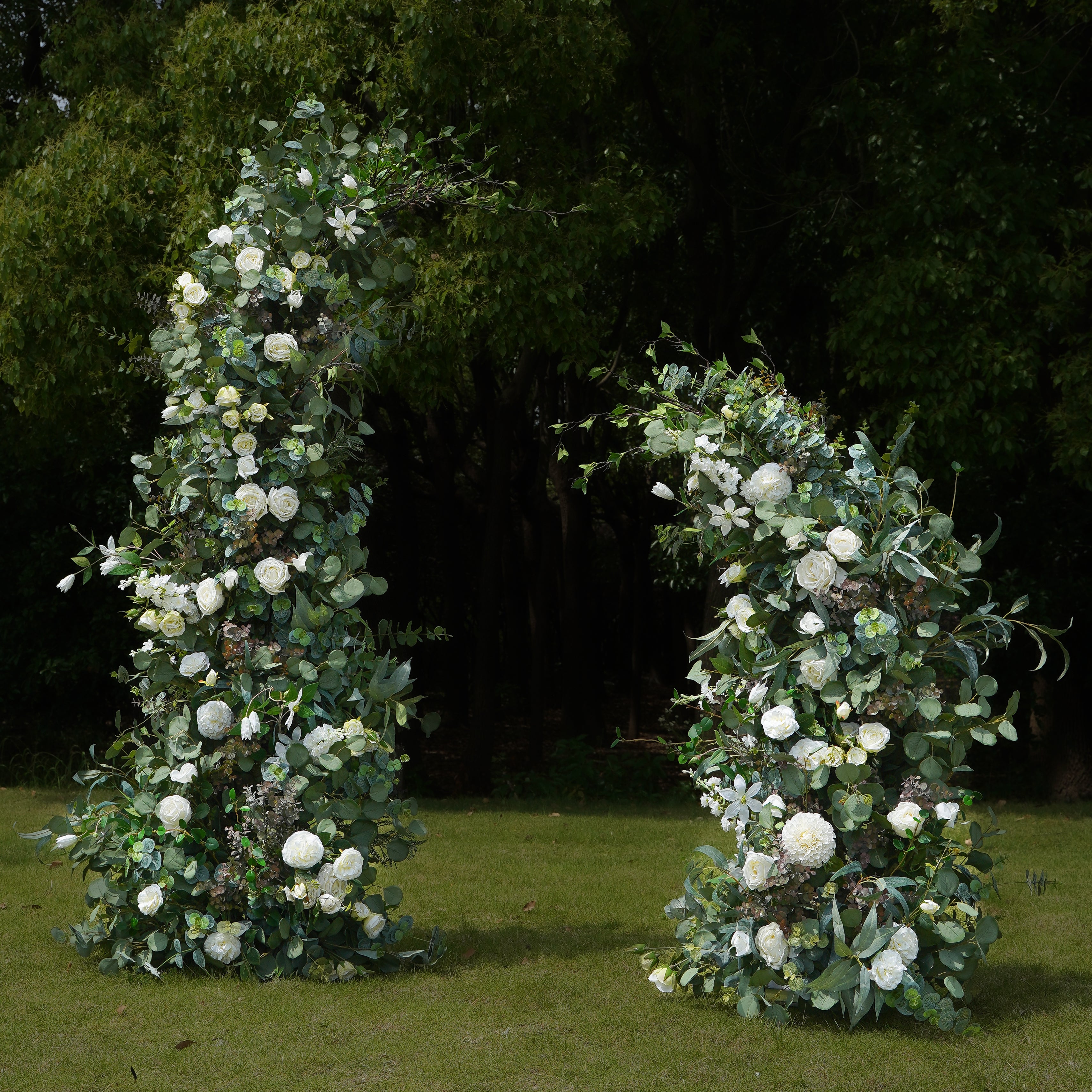 Jade:Wedding Party Background Floral Arch Decoration Including Frame