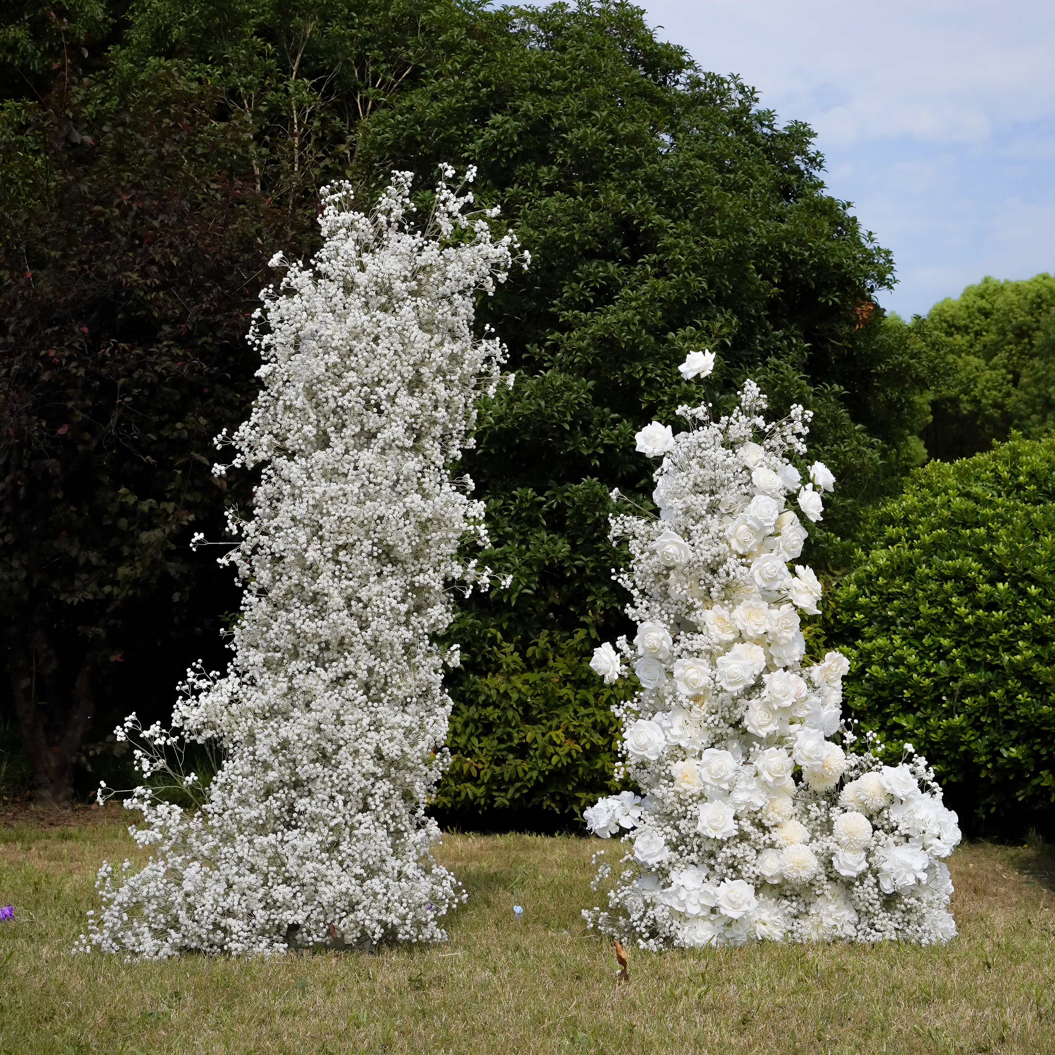 Cloudlet Wedding Party Background Floral Arch Decoration Including Frame