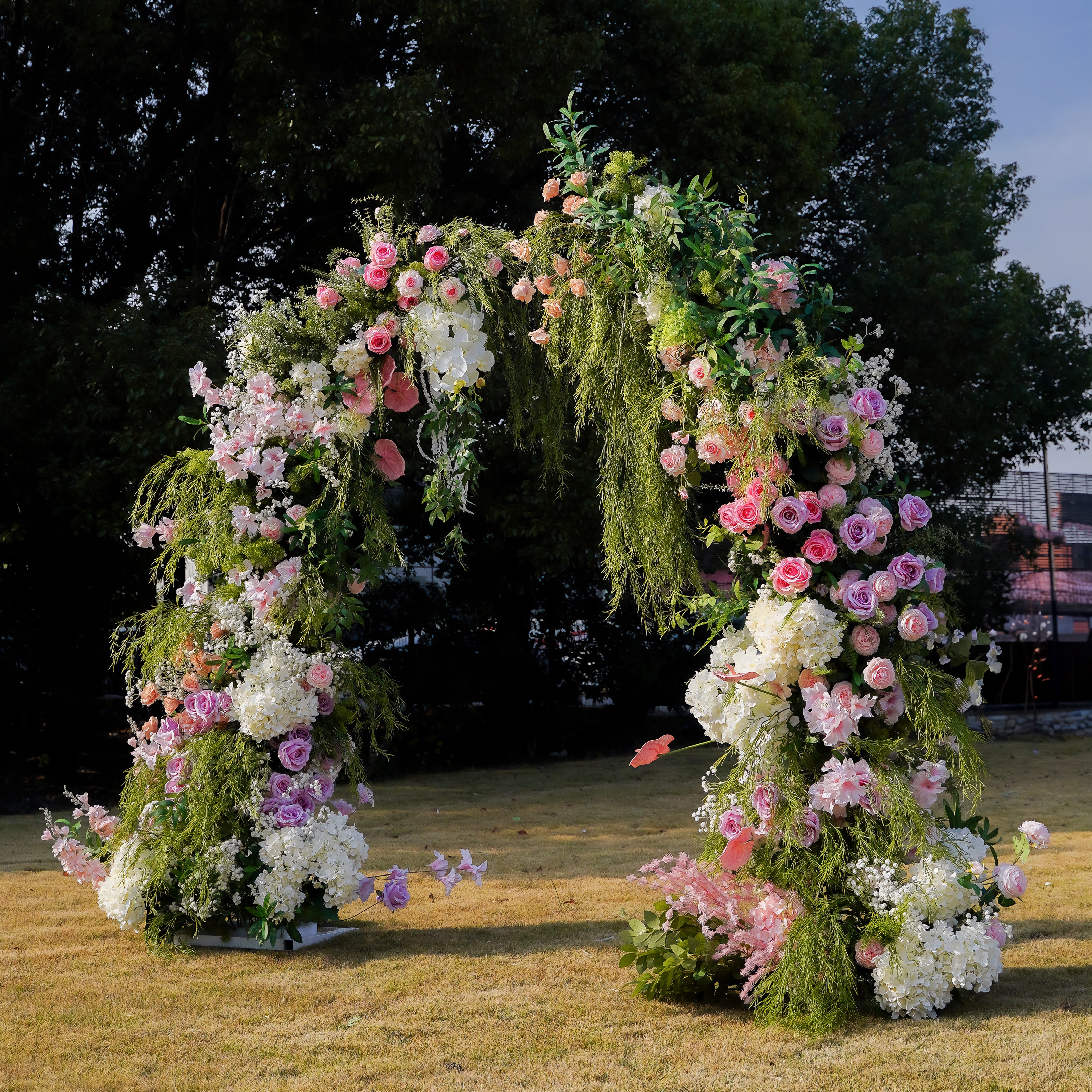 Aria : Floral Arch Decoration Including Frame