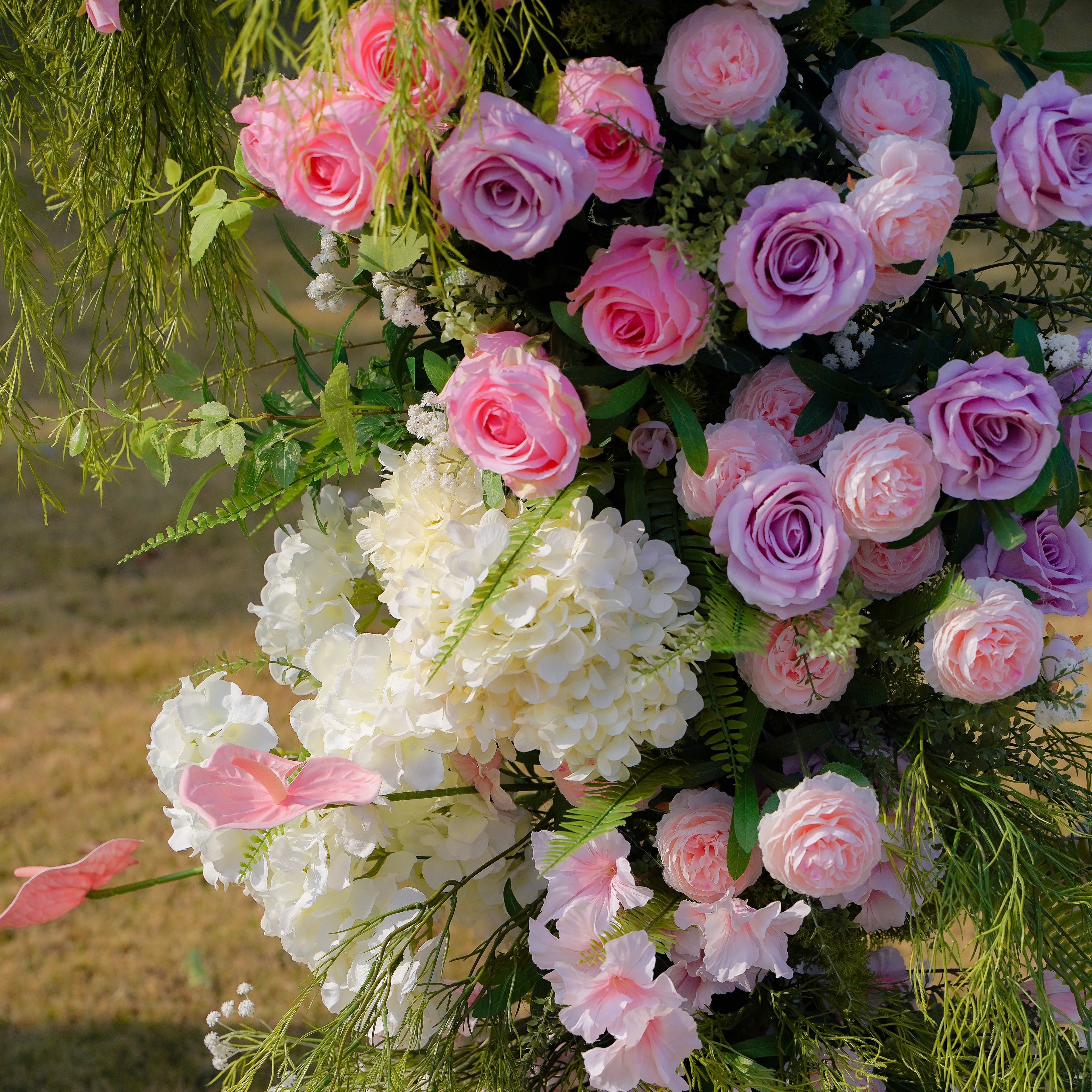 Aria : Floral Arch Decoration Including Frame