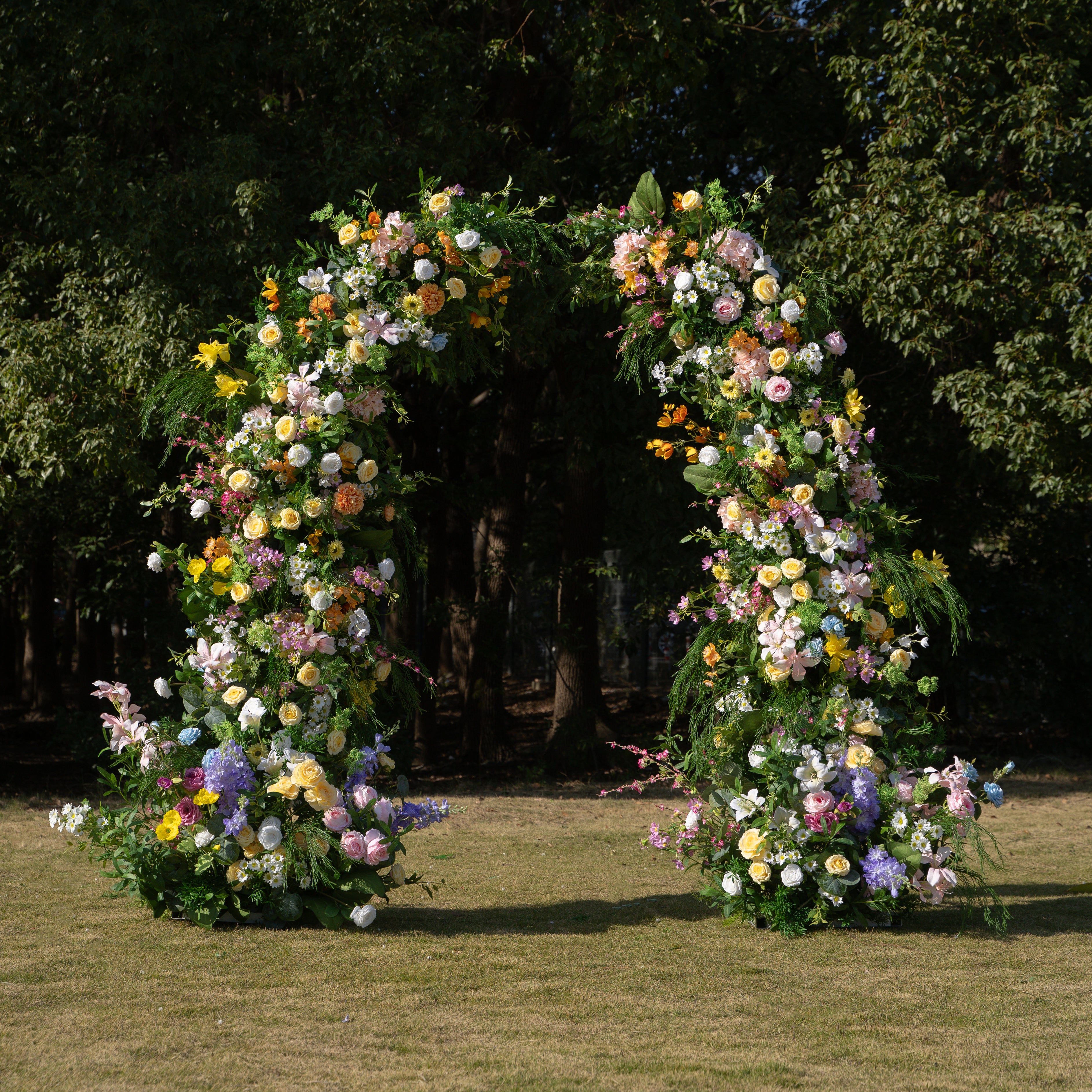 Aglaia:2026 New Popular Wedding Party Event Background Floral Arch Decoration (Including Frame)