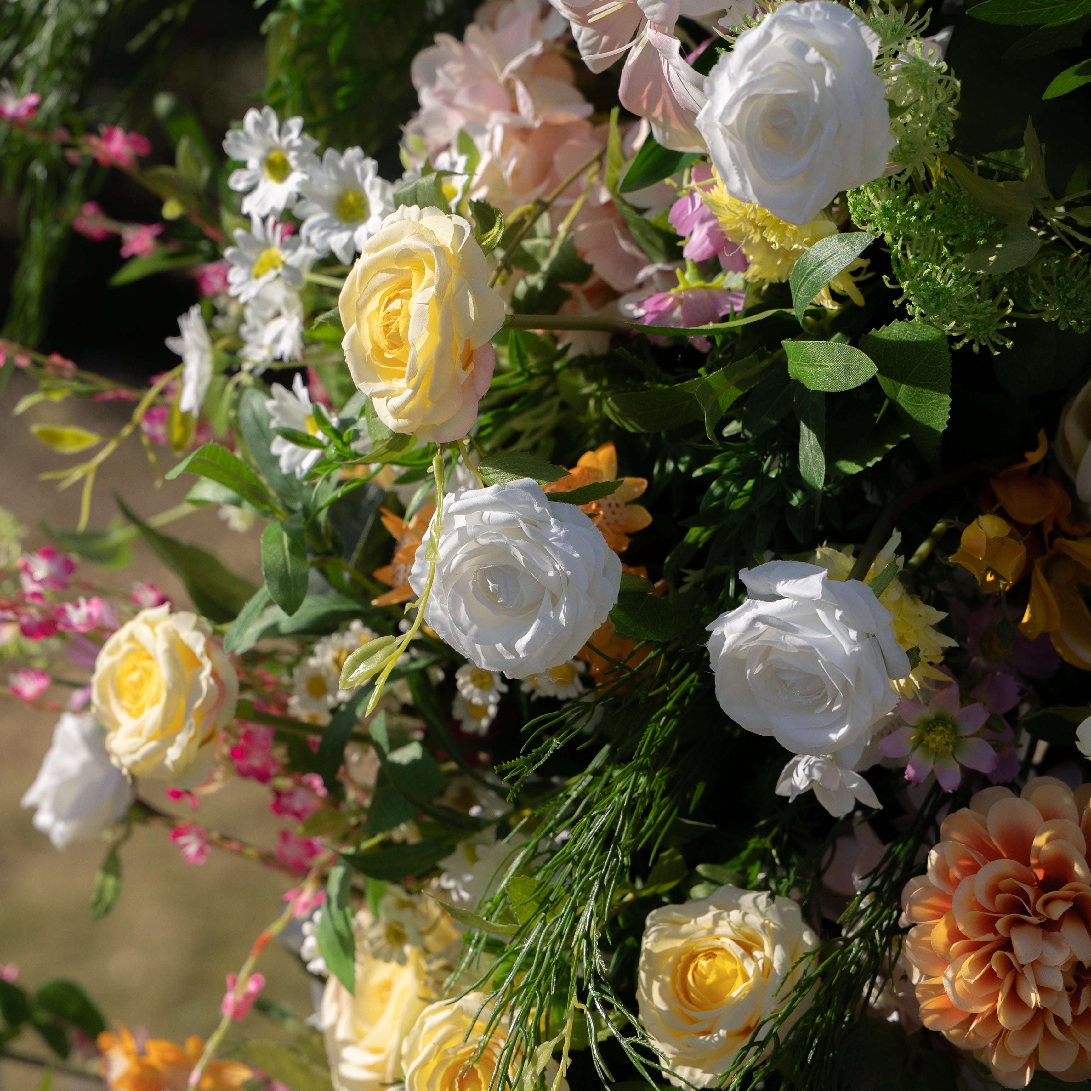 Aglaia:2026 New Popular Wedding Party Event Background Floral Arch Decoration (Including Frame)