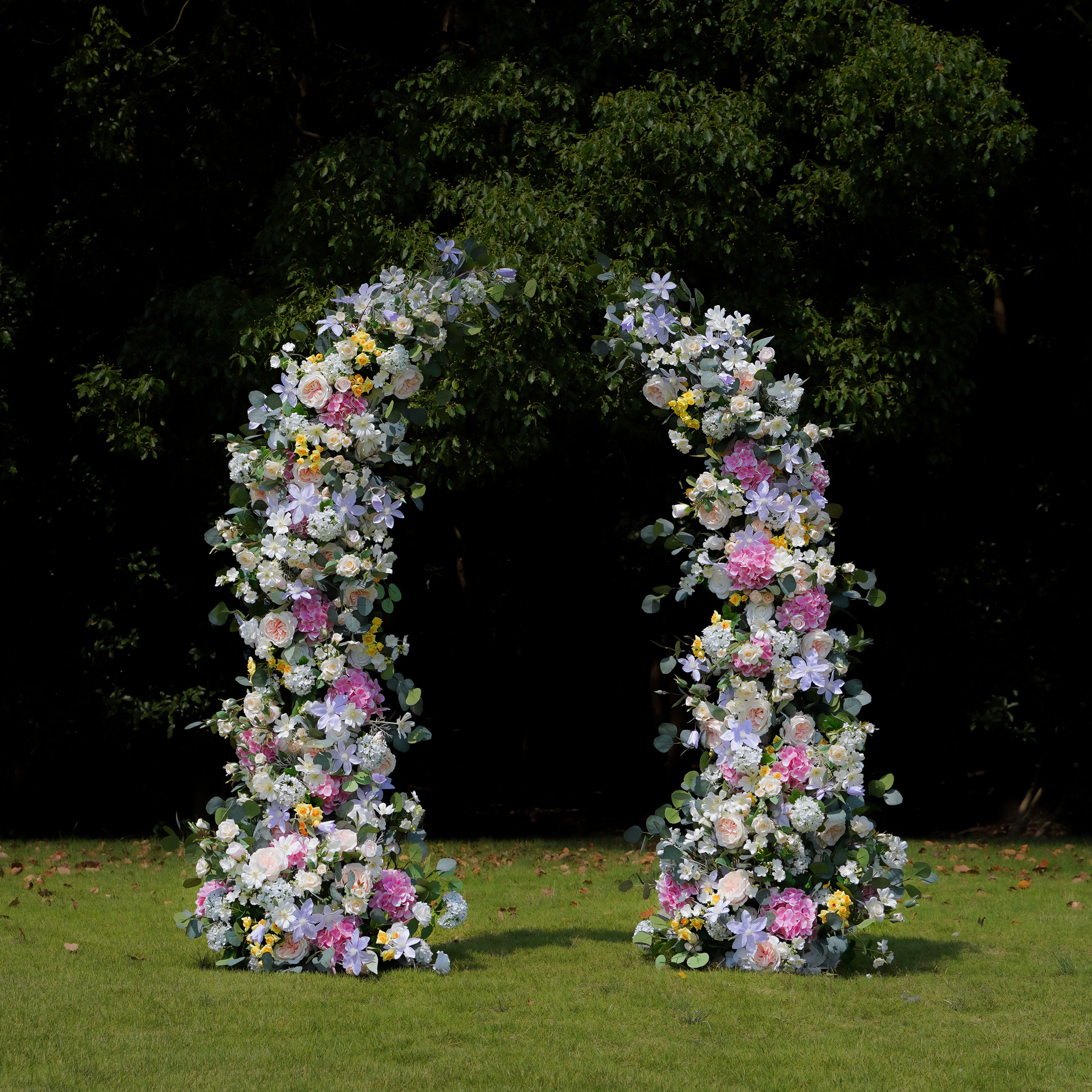 Nova Wedding Party Background Floral Arch Decoration