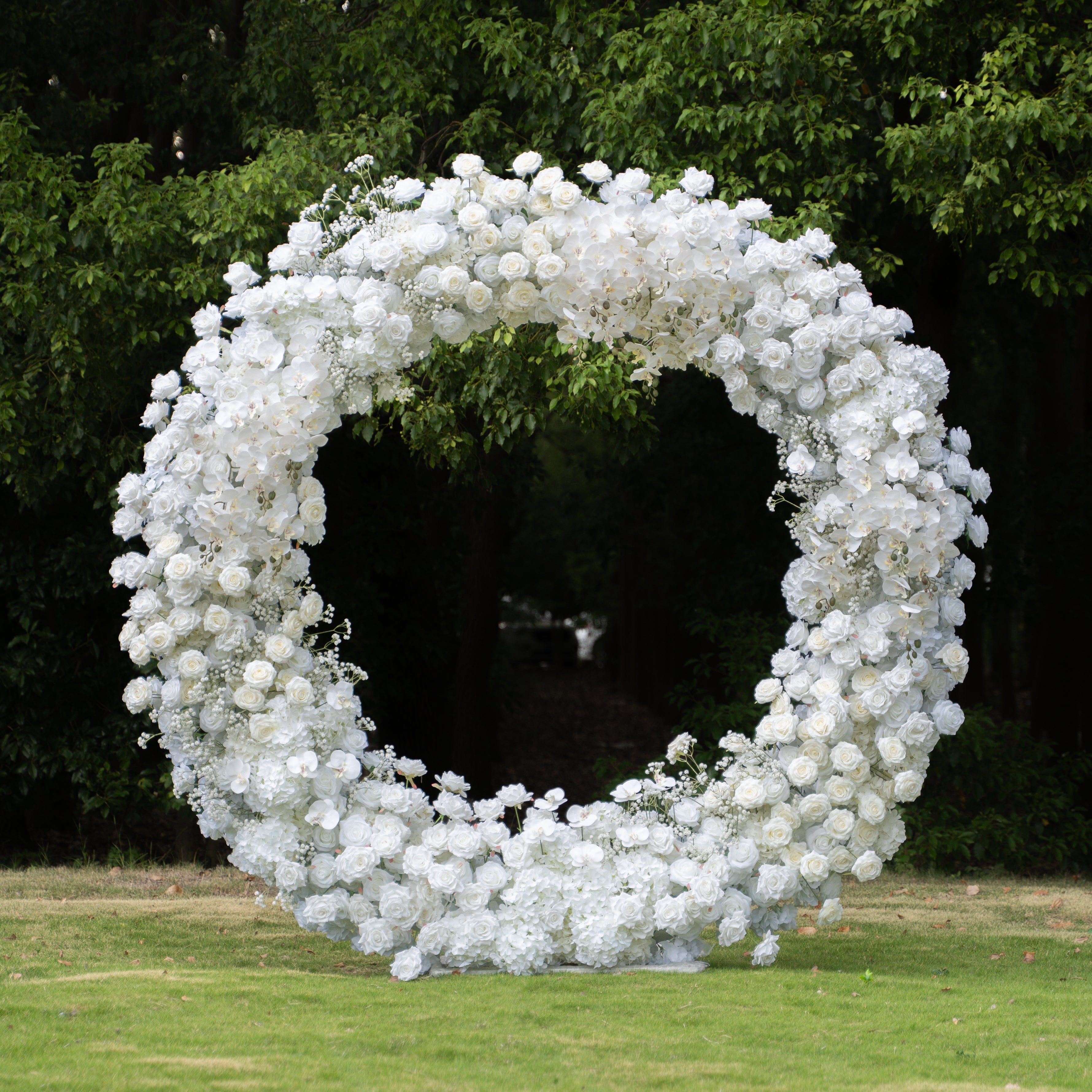 Cirrus: Wedding Party Background Floral Arch Decoration