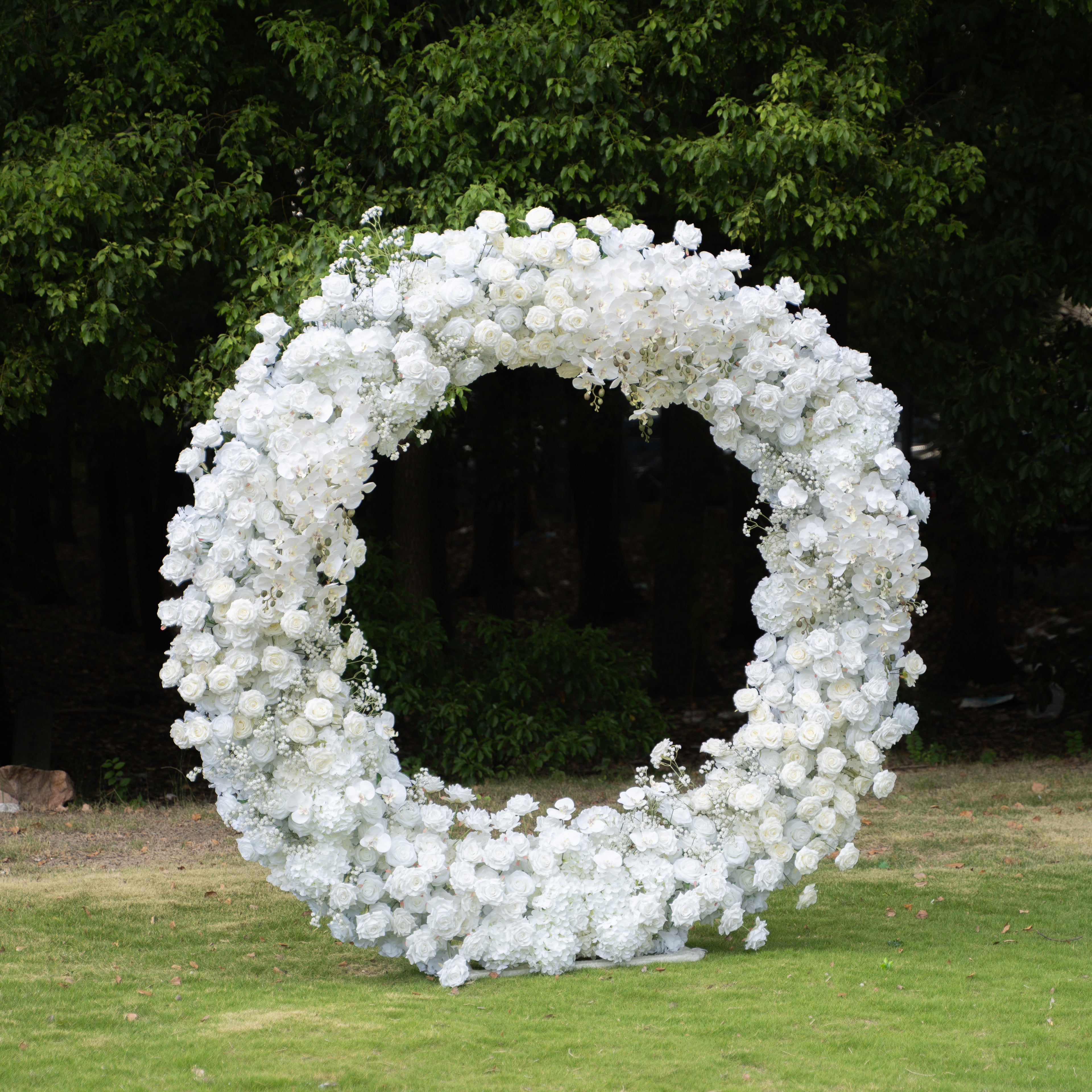 Cirrus: Wedding Party Background Floral Arch Decoration