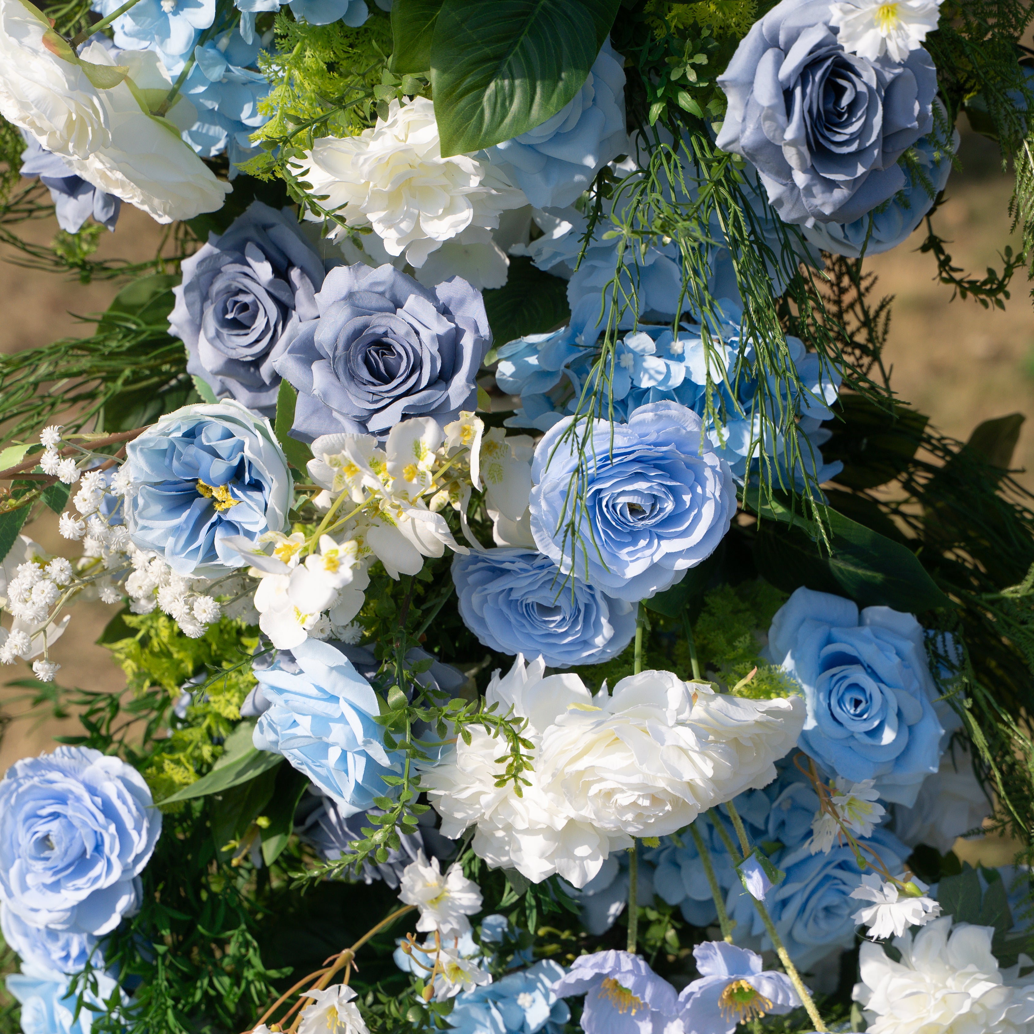 Elia Wedding Party Background Floral Arch Decoration Including Frame