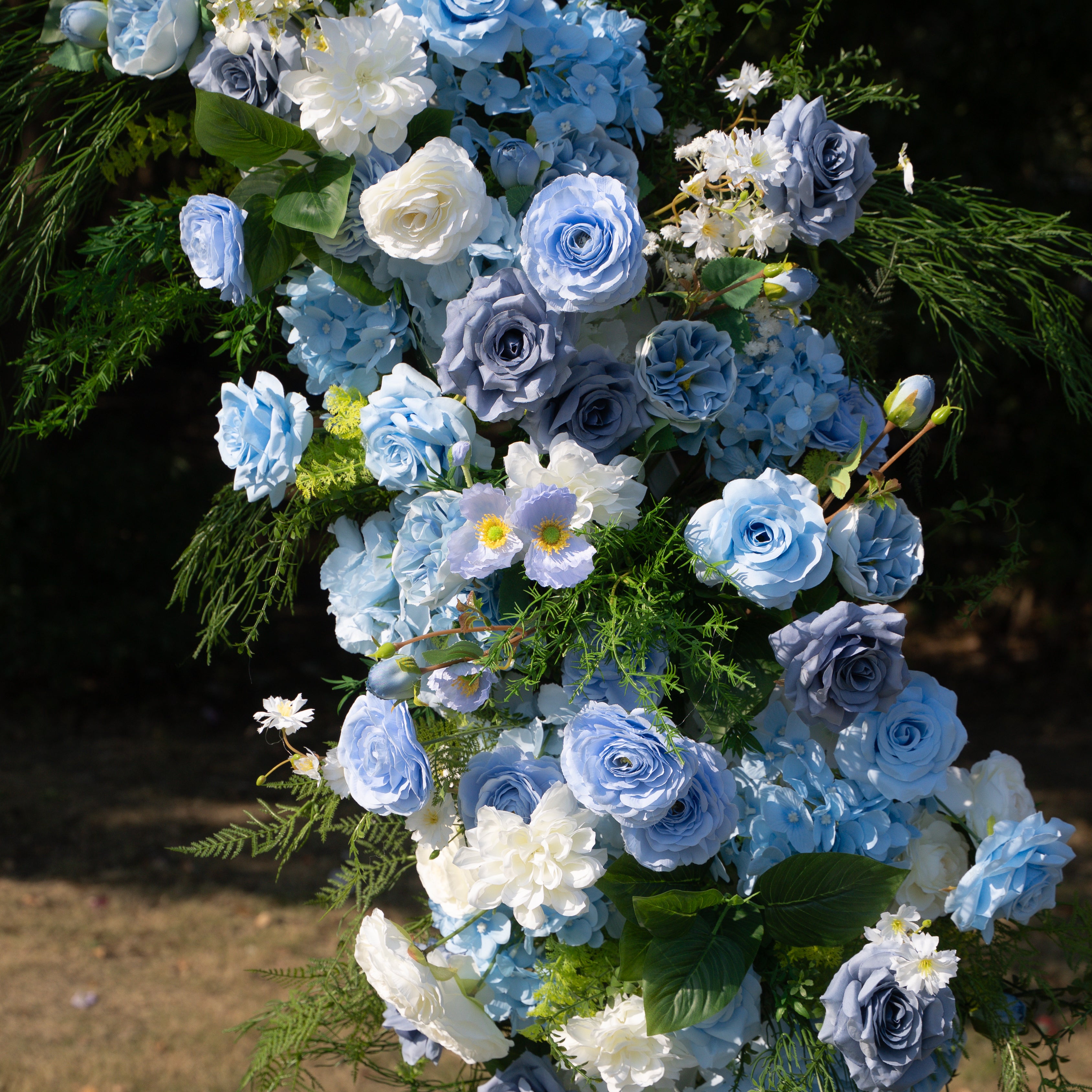 Elia Wedding Party Background Floral Arch Decoration Including Frame