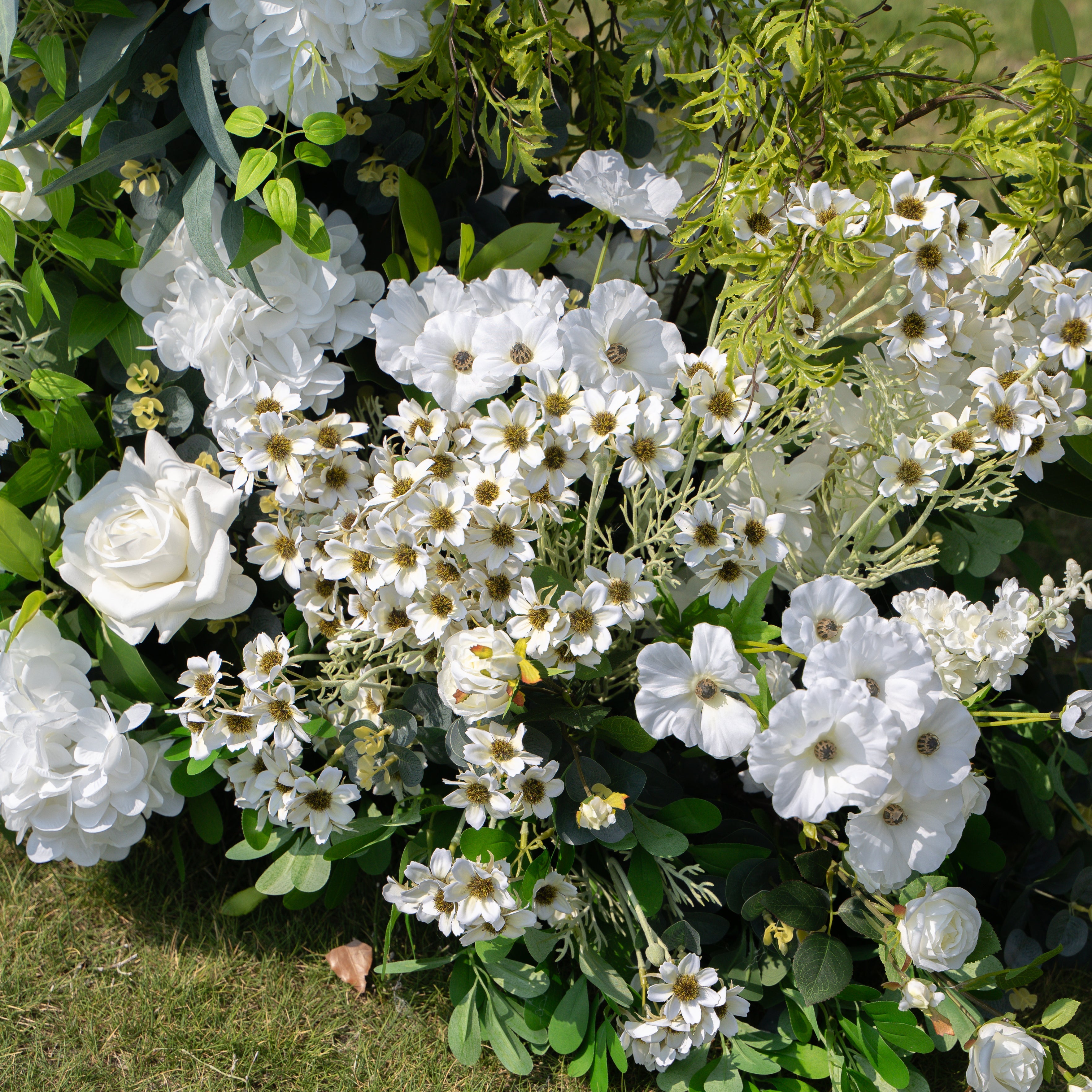 Bramble Wedding Party Background Floral Arch Decoration Including Frame