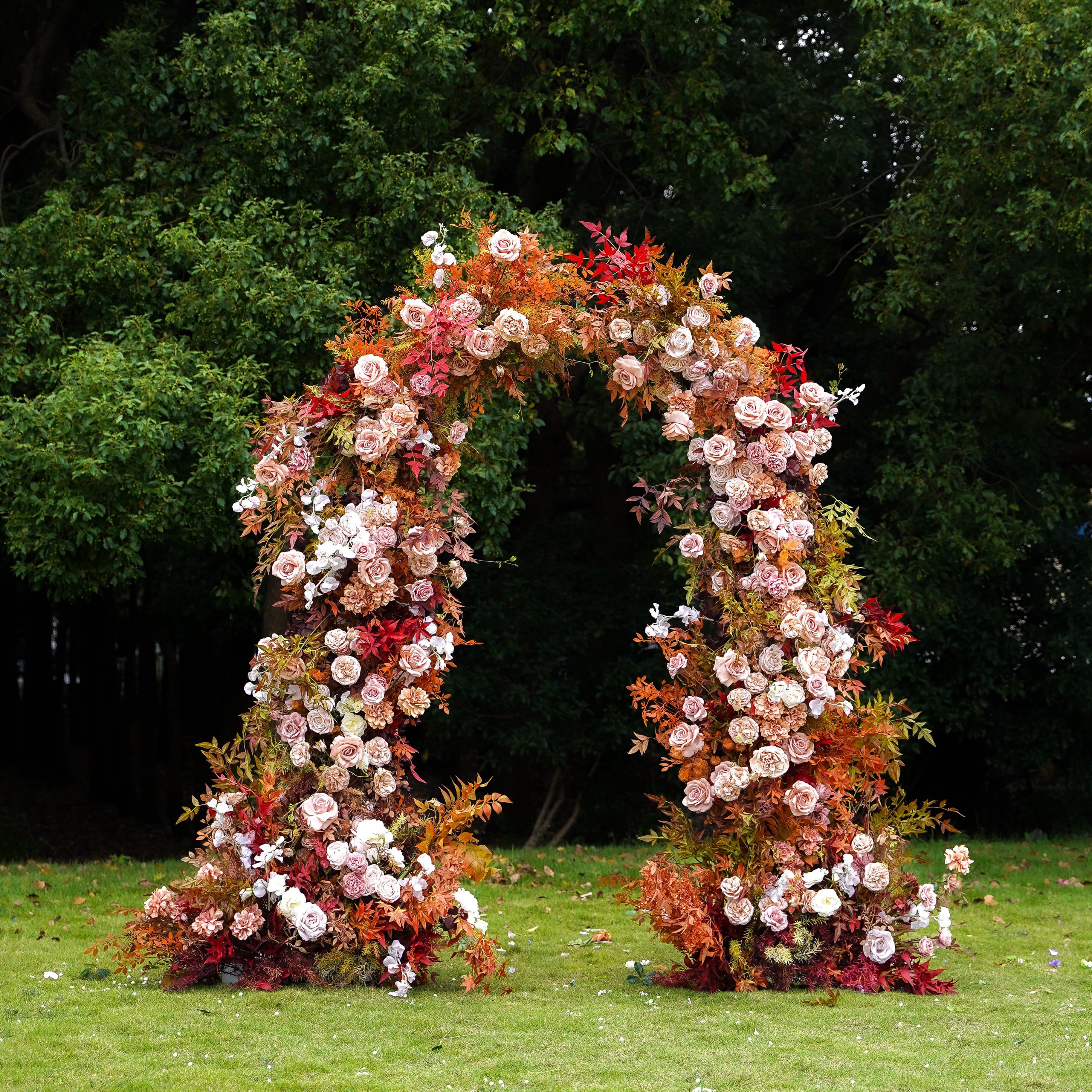 Maple New Wedding Party Background Floral Arch Decoration Including Frame