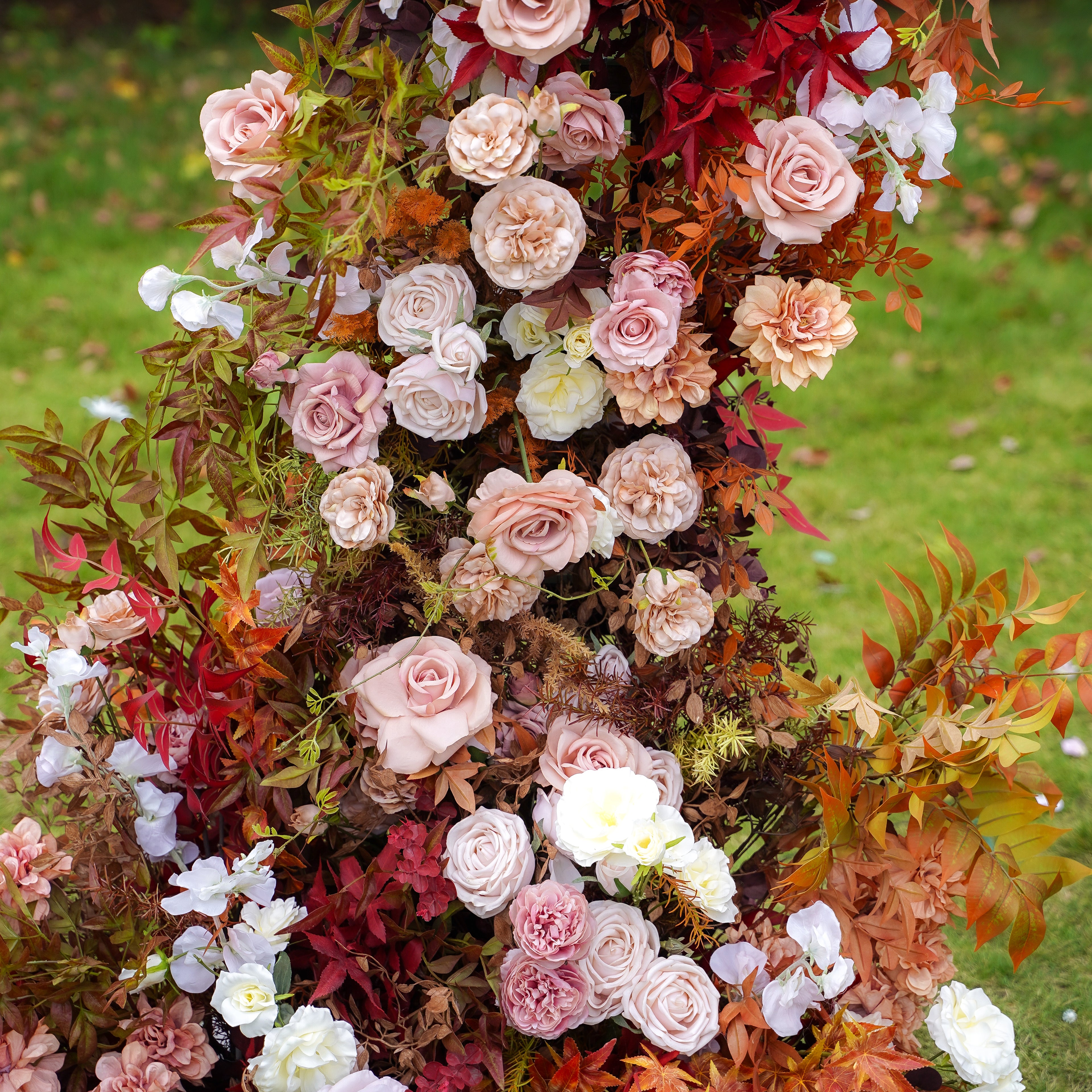 Maple New Wedding Party Background Floral Arch Decoration Including Frame