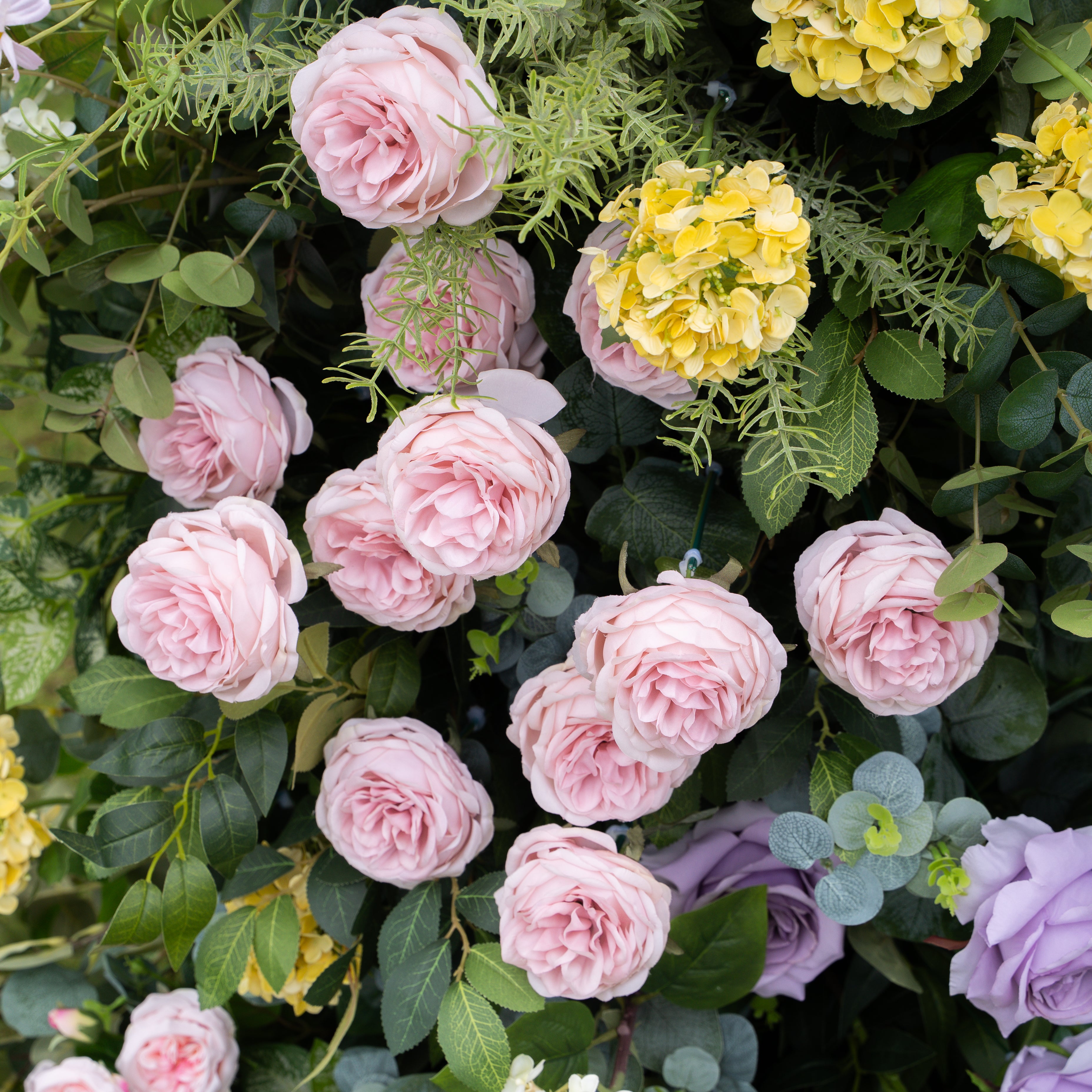 Petal:Wedding Party Background Floral Arch Decoration Including Frame