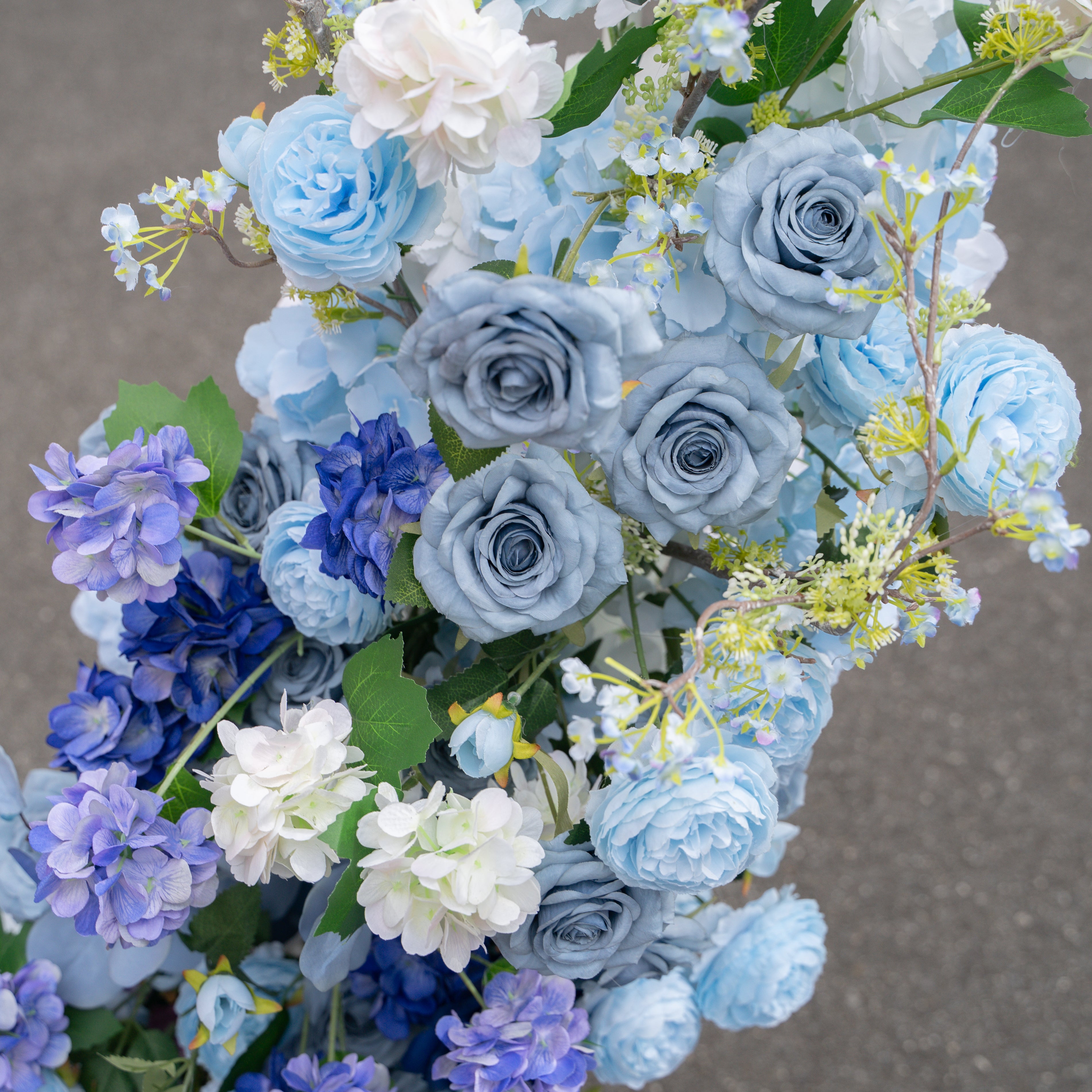 New Arrival: Candy Wedding Party Background Floral Arch Decoration Including Frame
