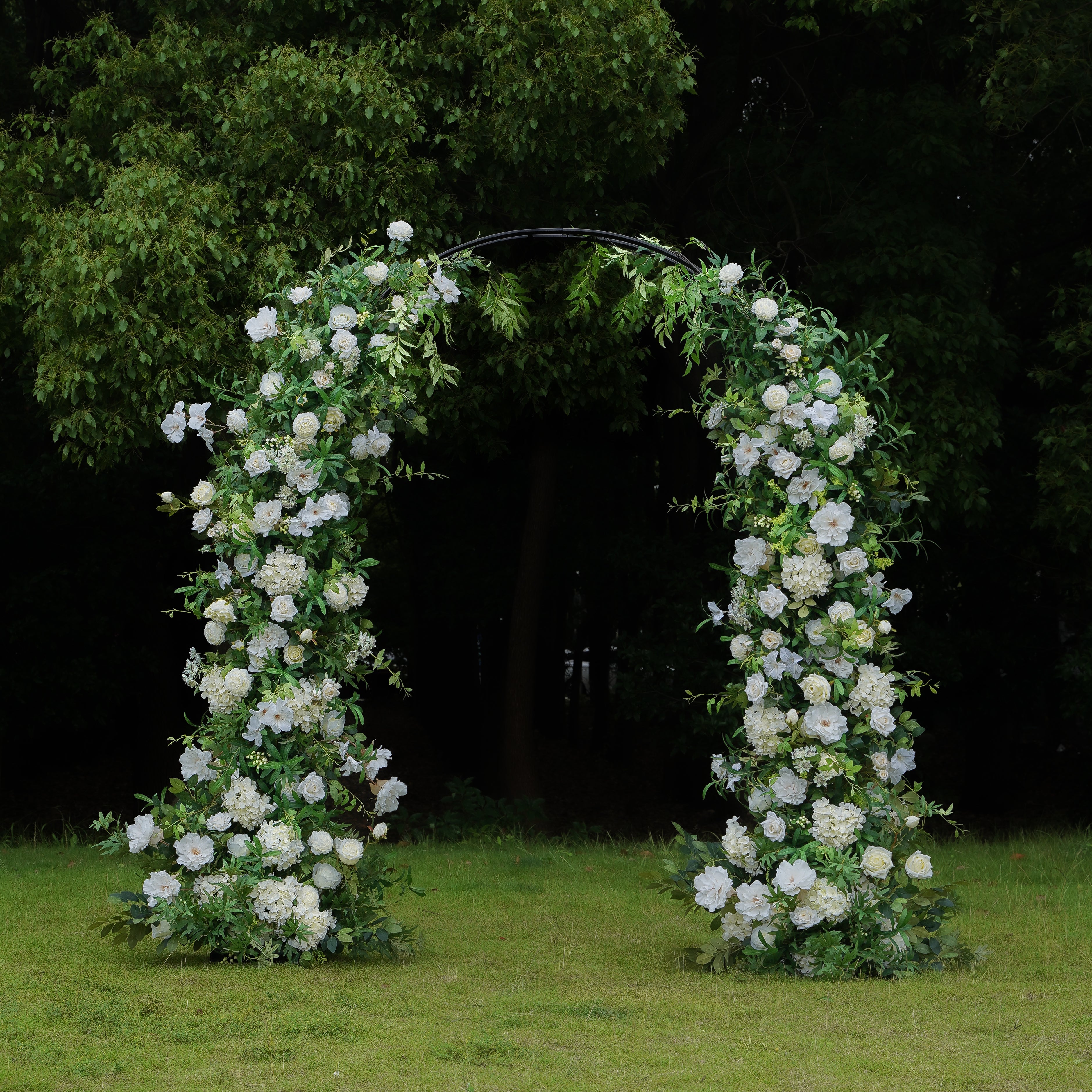 Eve flower arch:Wedding Party Background Floral Arch Decoration Including Frame