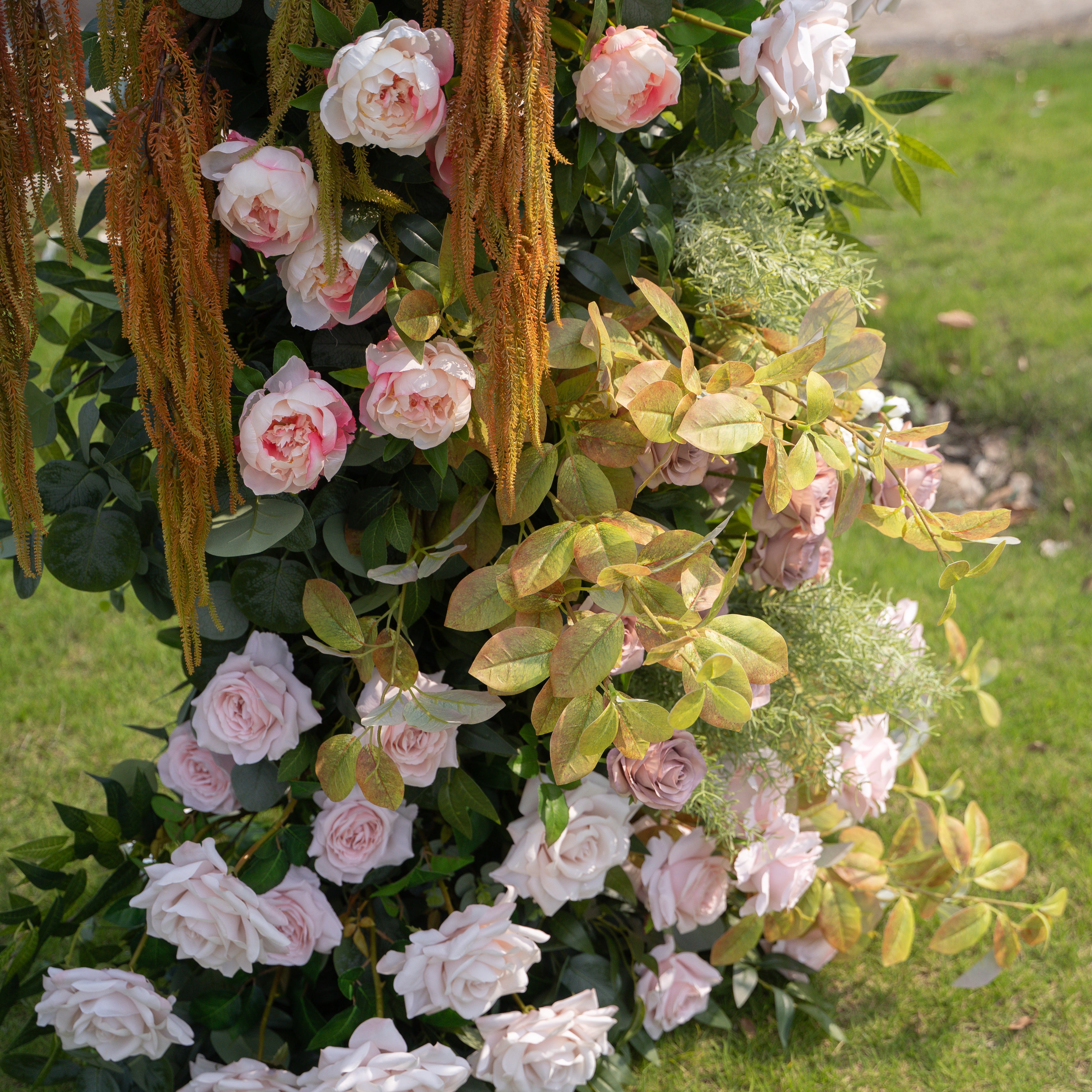Zucca:Wedding Party Background Floral Arch Decoration (Including Frame)