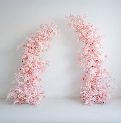 Lysa Wedding Party Background Floral Arch Decoration  Including Frame