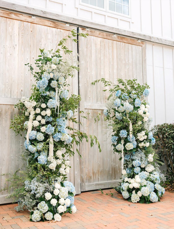 Custom Floral Arch – Style 005：2025 New Wedding Party Background Floral Arch Decoration  Including Frame