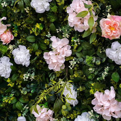 Lin:2D Fabric Artificial rolling up curtain flower wall 8ft x 8ft for weddings and events decoration (Ready to Ship USA only)