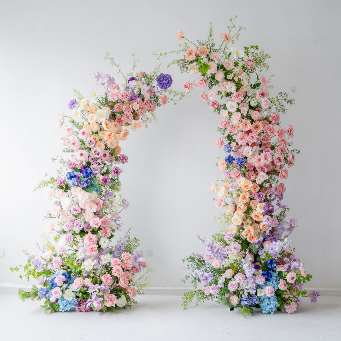 Antheia  Wedding Party Background Floral Arch Decoration  Including Frame