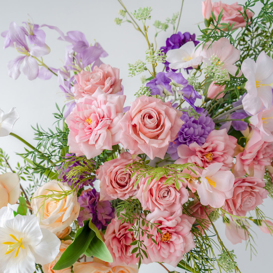 Antheia  Wedding Party Background Floral Arch Decoration  Including Frame