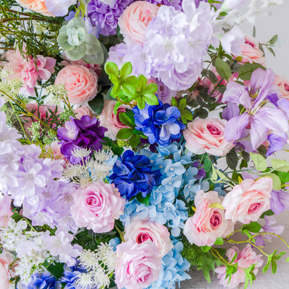 Antheia  Wedding Party Background Floral Arch Decoration  Including Frame