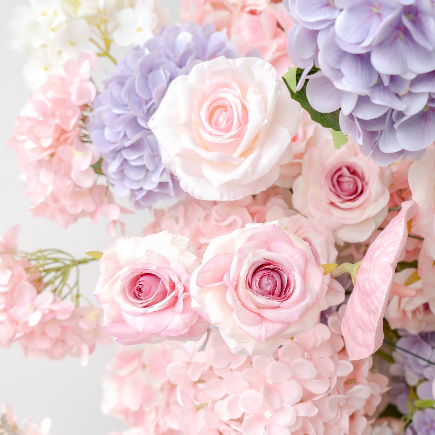 Eirene  New Wedding Party Background Floral Arch Decoration Including Frame, Pillar and 3 Runners