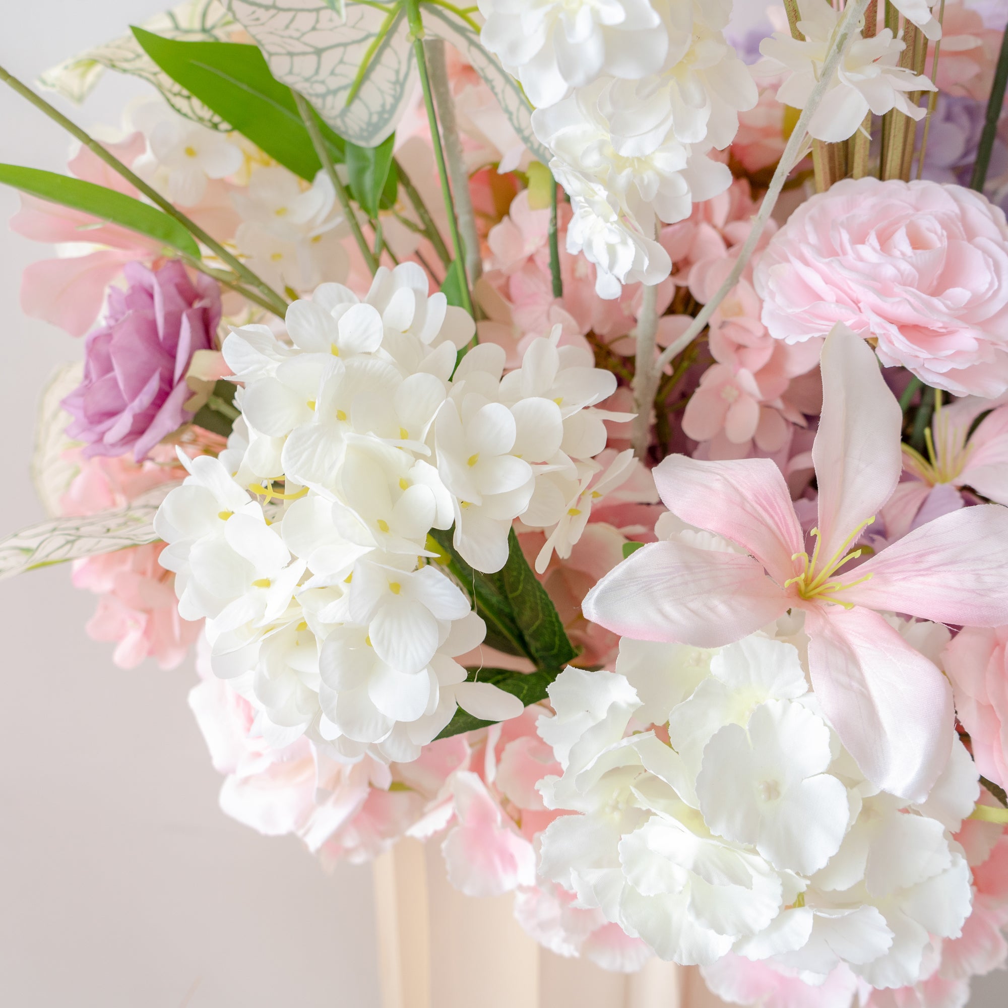 Eirene  New Wedding Party Background Floral Arch Decoration Including Frame, Pillar and 3 Runners