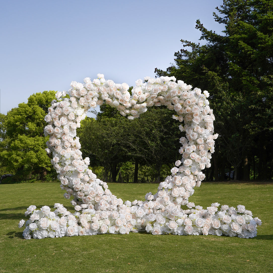 Cara：Wedding Party Background Floral Arch Decoration  Including Frame