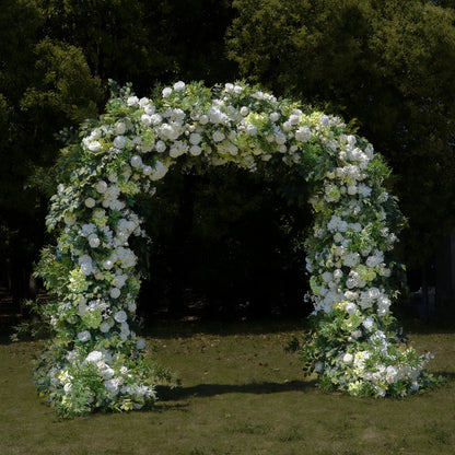 Dawn flower arch Wedding Party Background Floral Arch Decoration  Including Frame