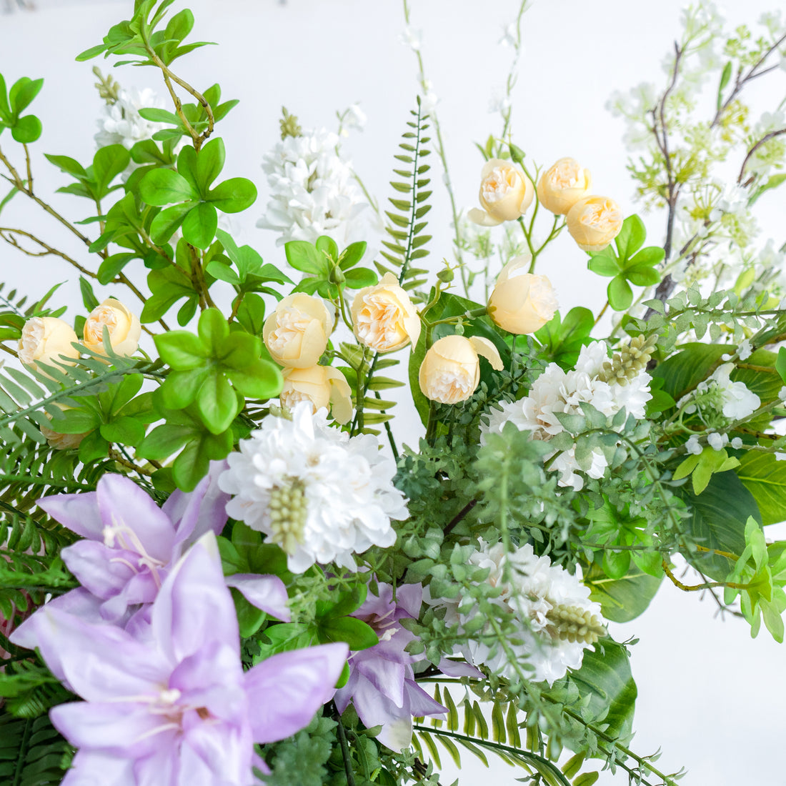 Lym ：Wedding Party Background Floral Arch Decoration (Including Frame)
