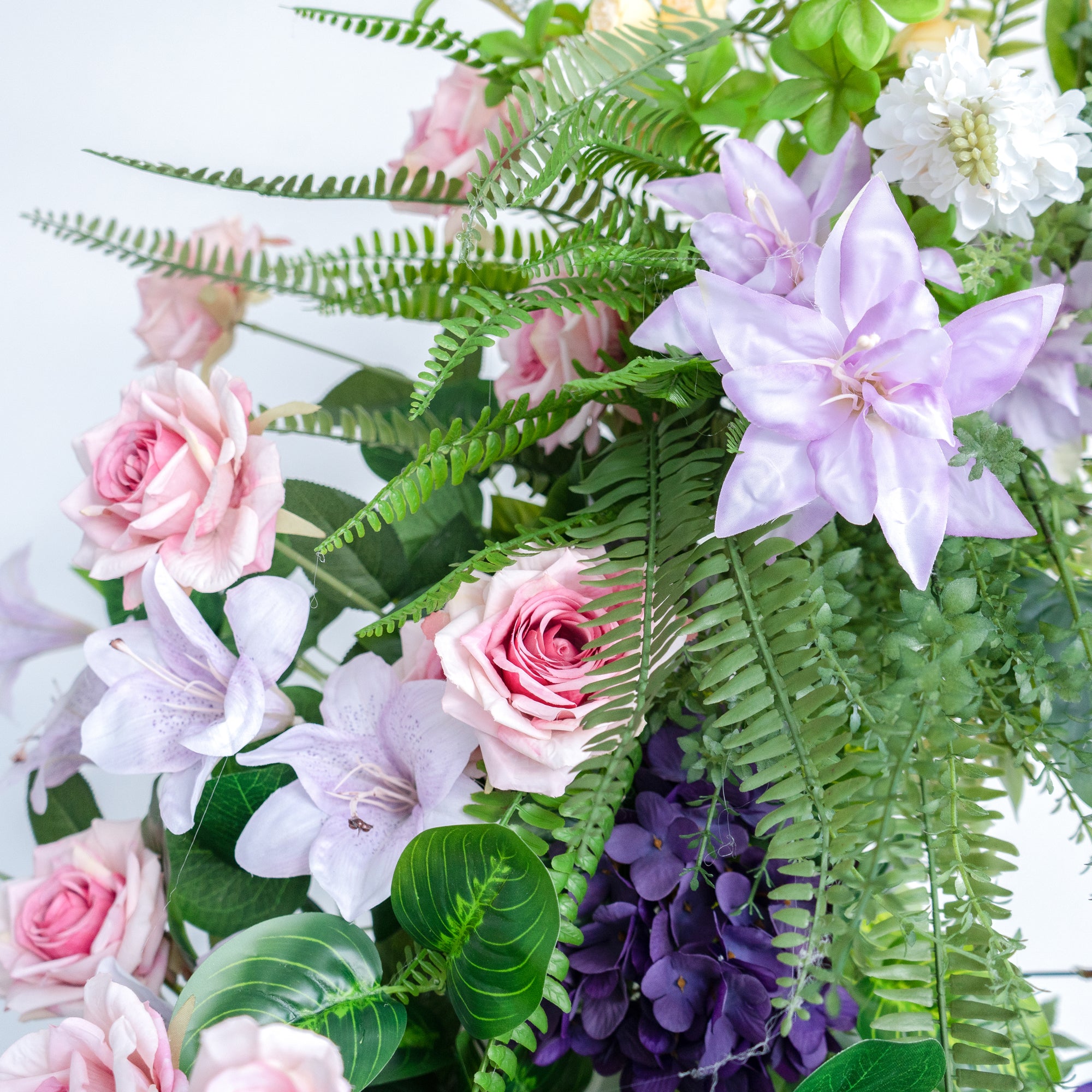 Lym ：Wedding Party Background Floral Arch Decoration (Including Frame)