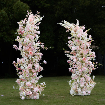 Ruby 2025: New Wedding Party Background Floral Arch Decoration Including Frame