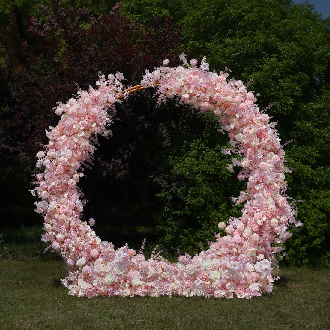Cielo  New Wedding Party Background Floral Arch Decoration  Including Frame