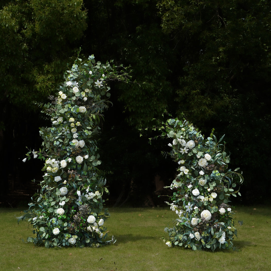 Jade：Wedding Party Background Floral Arch Decoration Including Frame