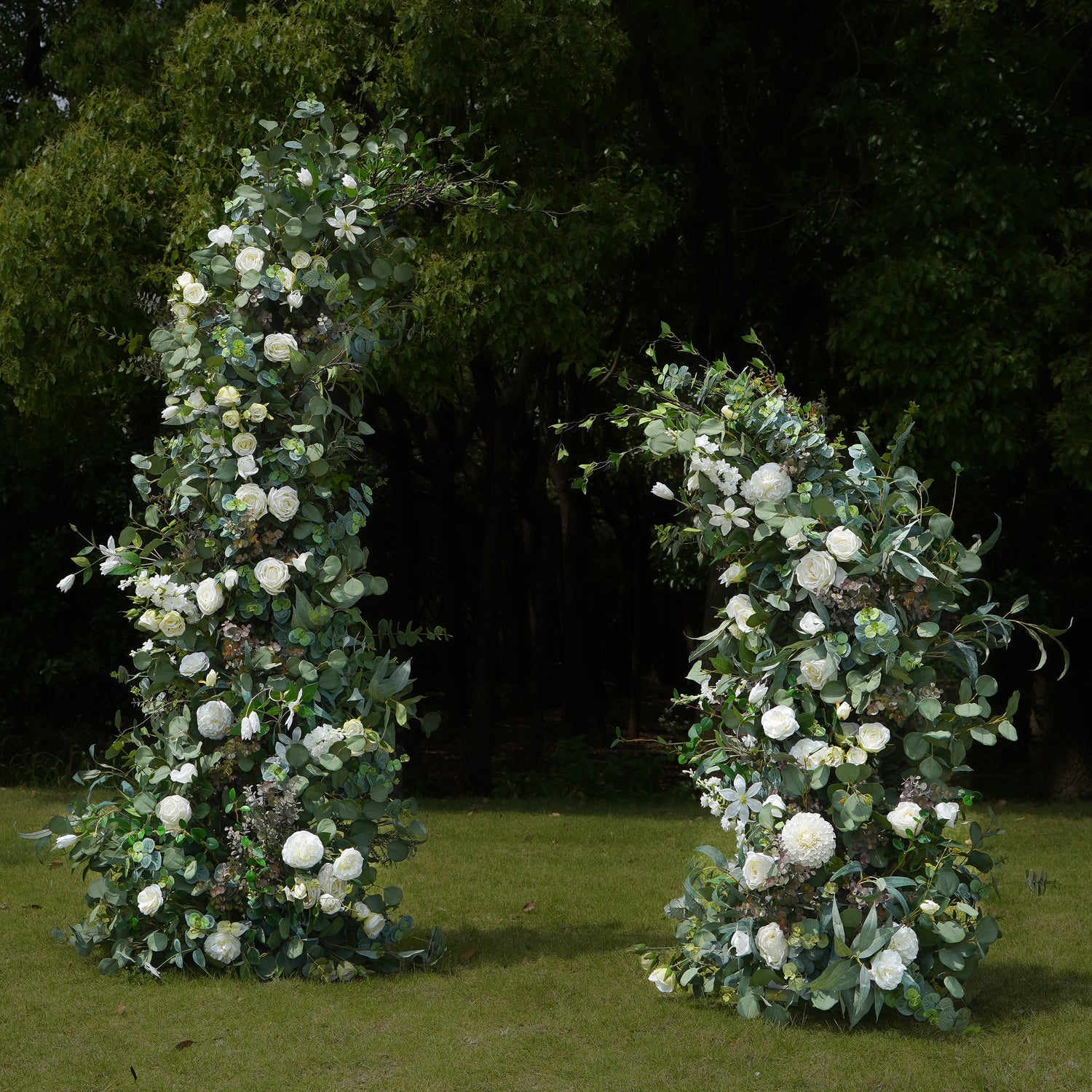 Jade：Wedding Party Background Floral Arch Decoration Including Frame