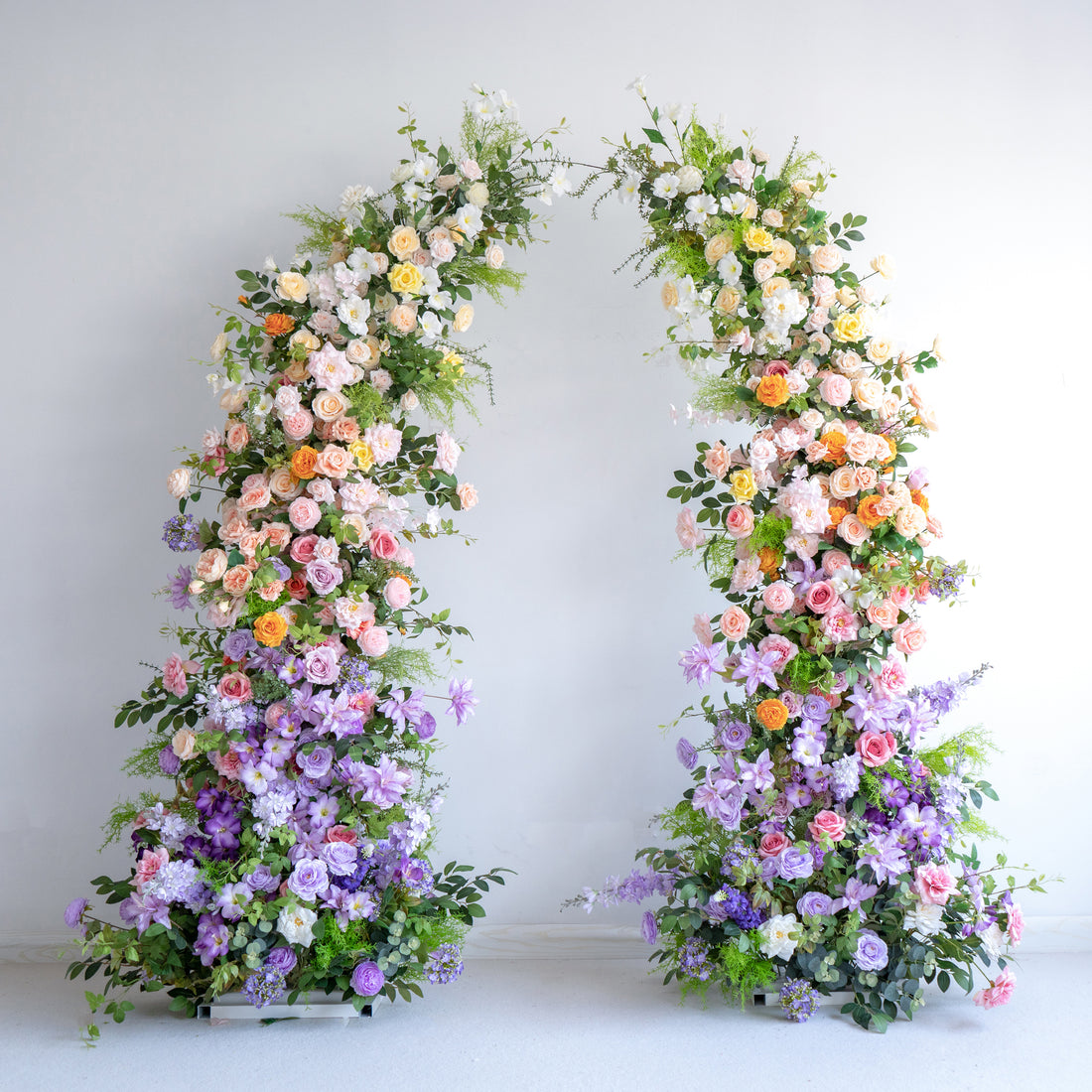 Elaia ：Wedding Party Background Floral Arch Decoration (Including Frame)
