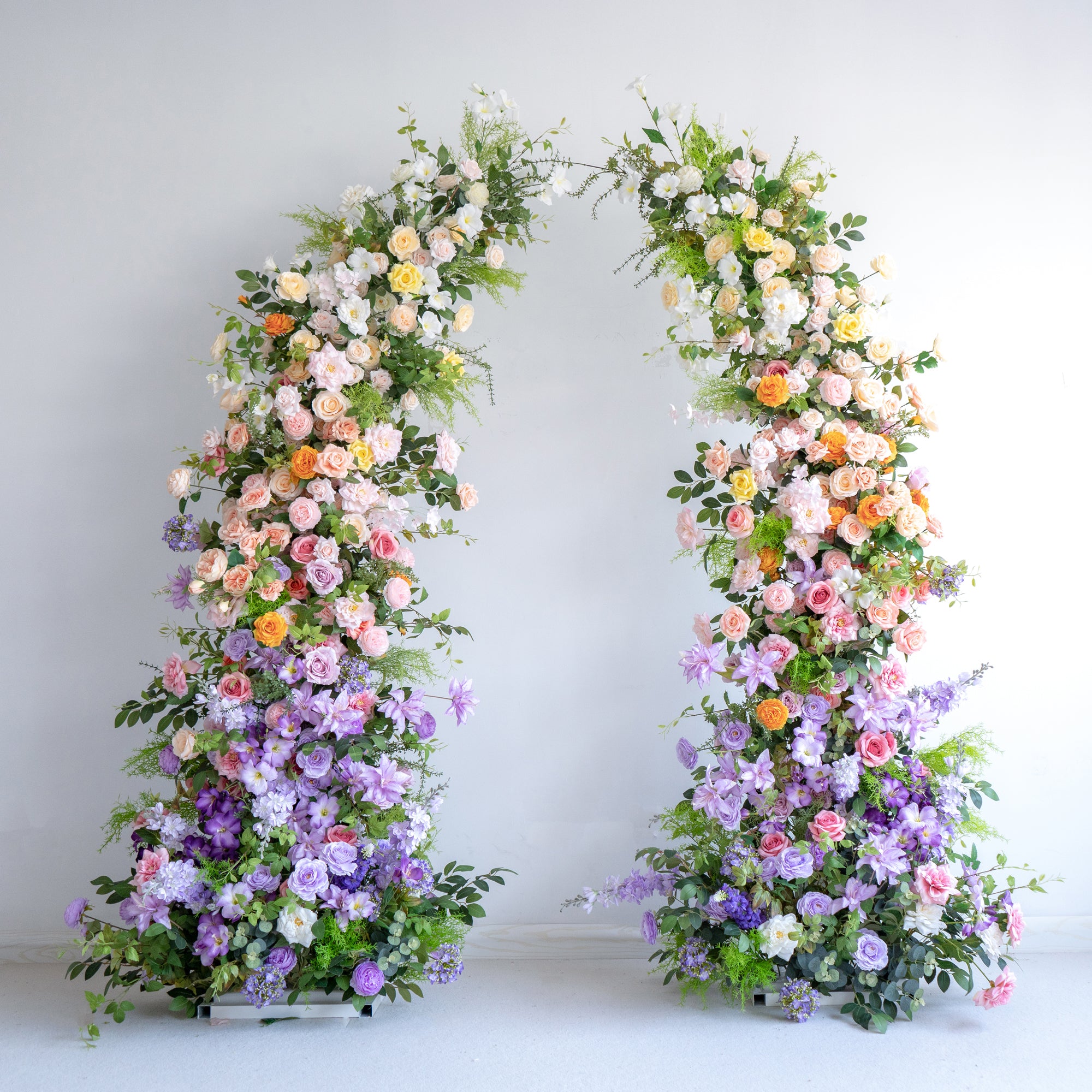 Elaia ：Wedding Party Background Floral Arch Decoration (Including Frame)