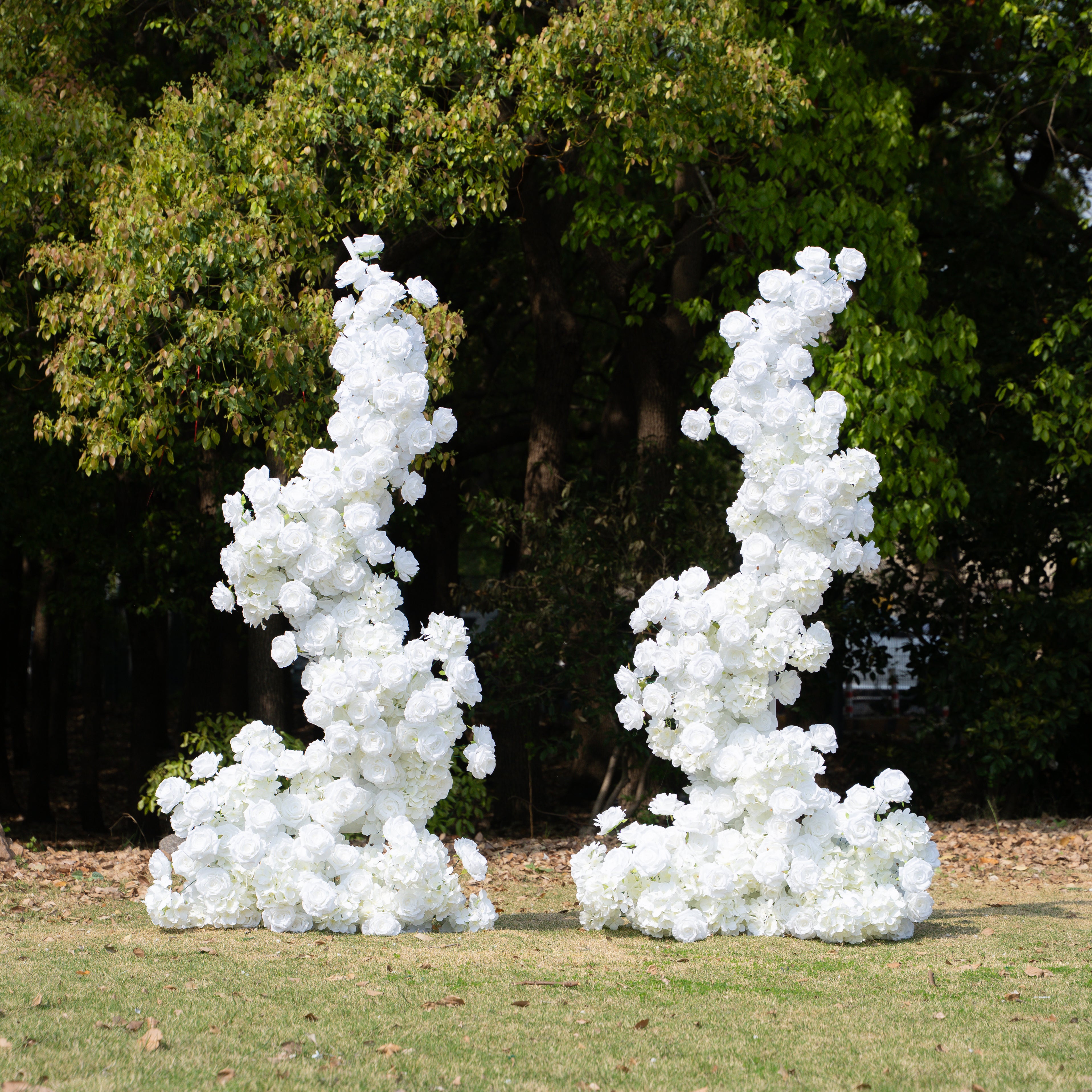 Foam：Wedding Party Background Floral Arch Decoration (Including Frame)