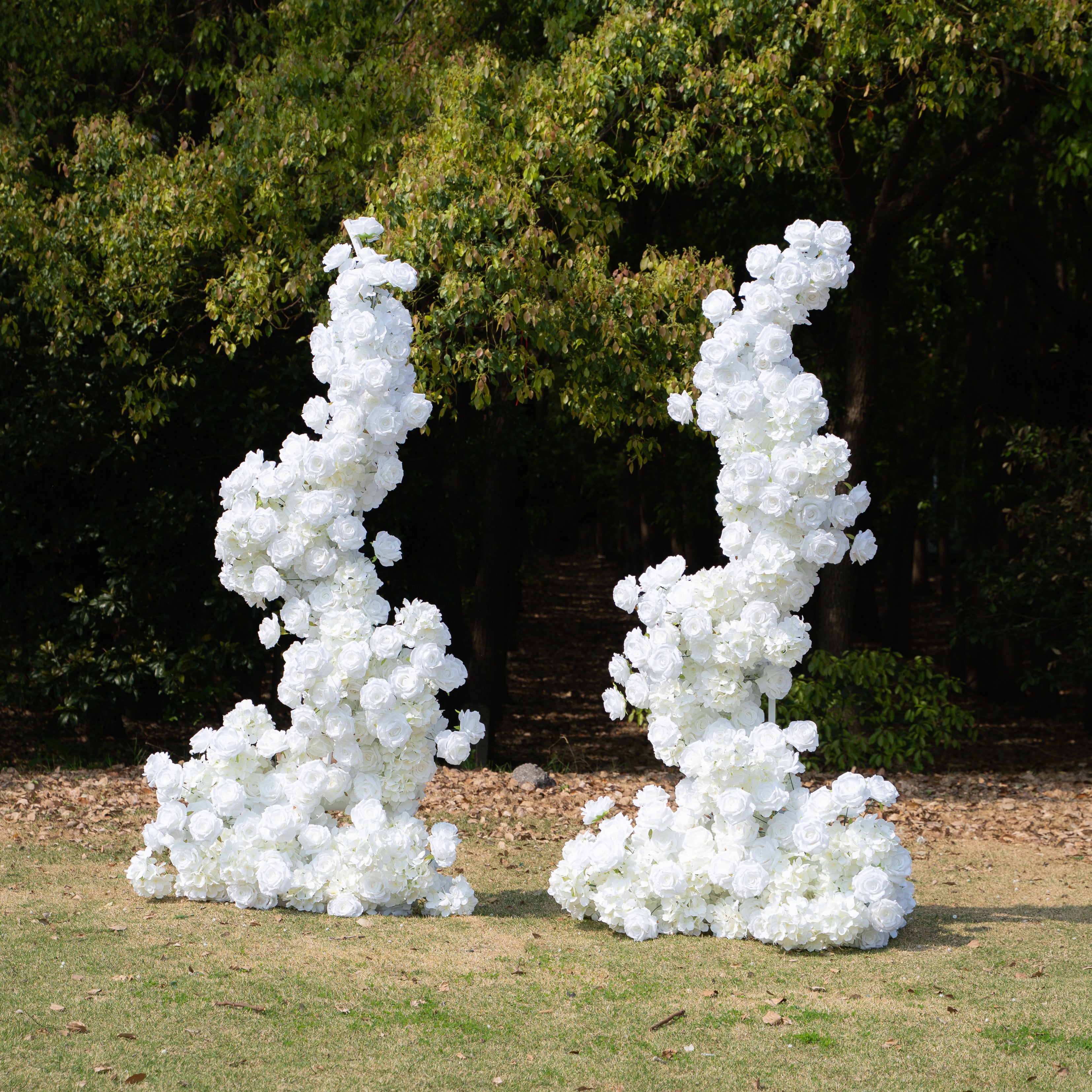 Foam：Wedding Party Background Floral Arch Decoration (Including Frame)