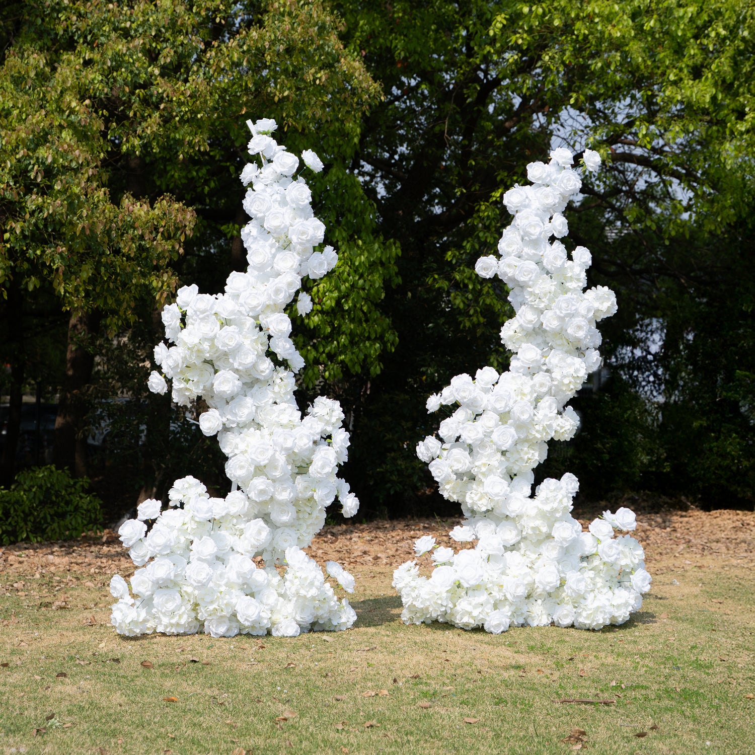 Foam：Wedding Party Background Floral Arch Decoration (Including Frame)