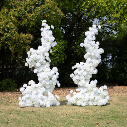 Foam：Wedding Party Background Floral Arch Decoration (Including Frame)