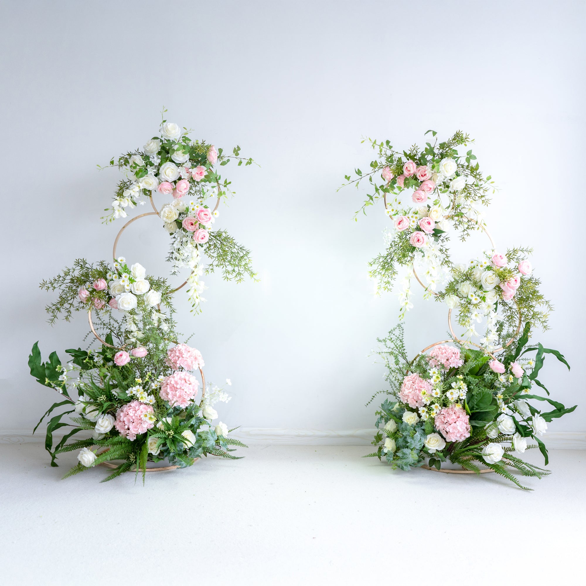 Daphne：Wedding Party Background Floral Arch Decoration (Including Frame)