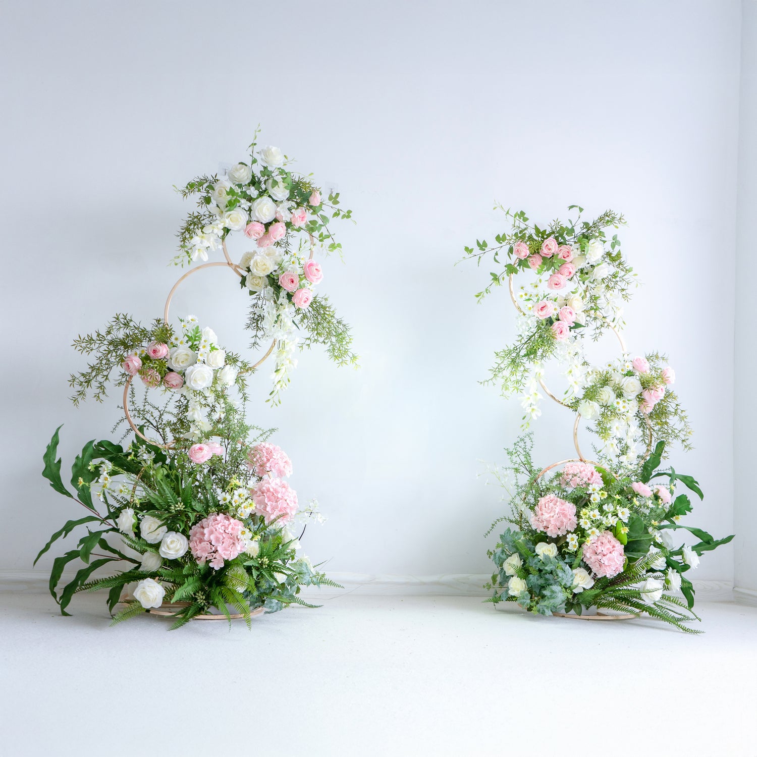 Daphne：Wedding Party Background Floral Arch Decoration (Including Frame)