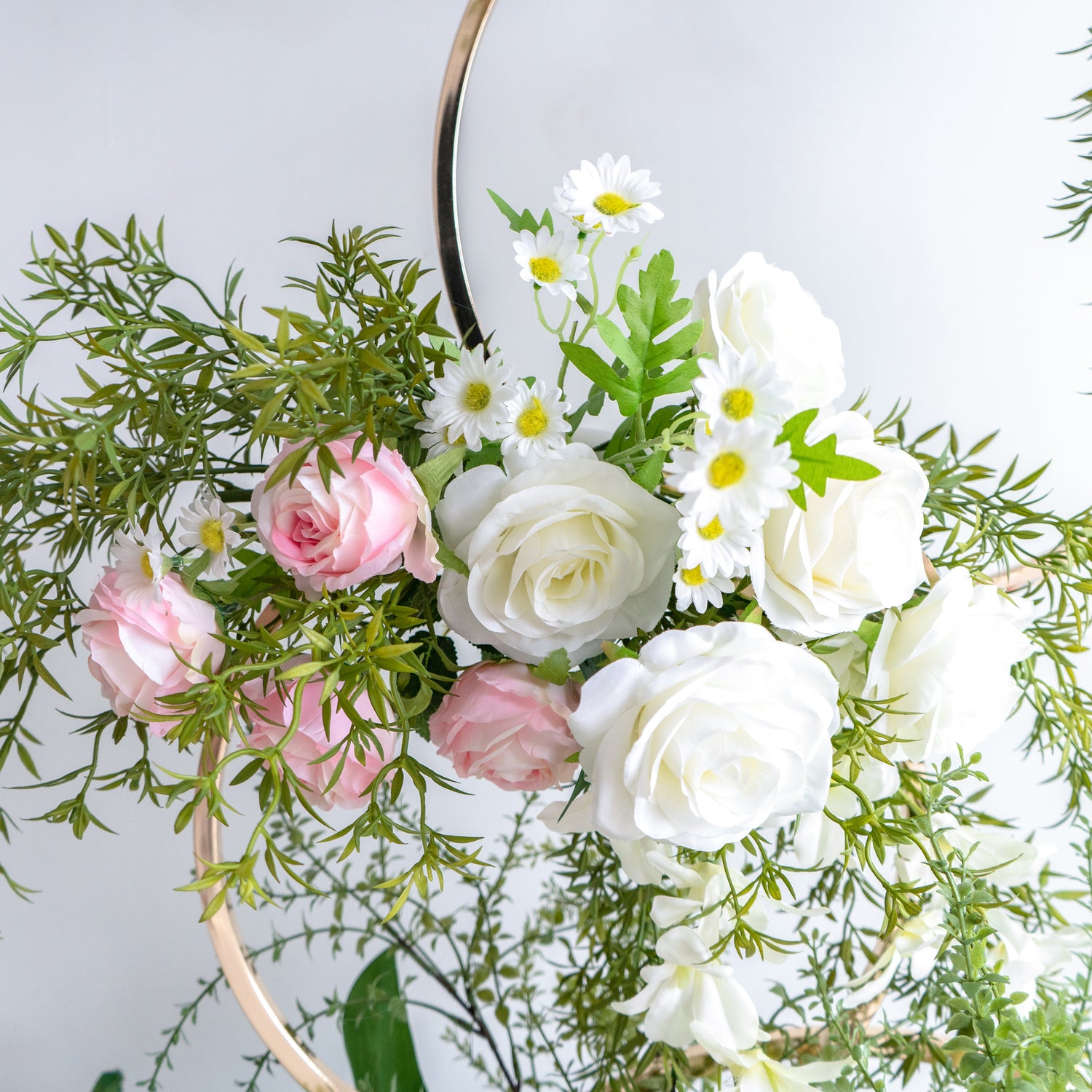 Daphne：Wedding Party Background Floral Arch Decoration (Including Frame)