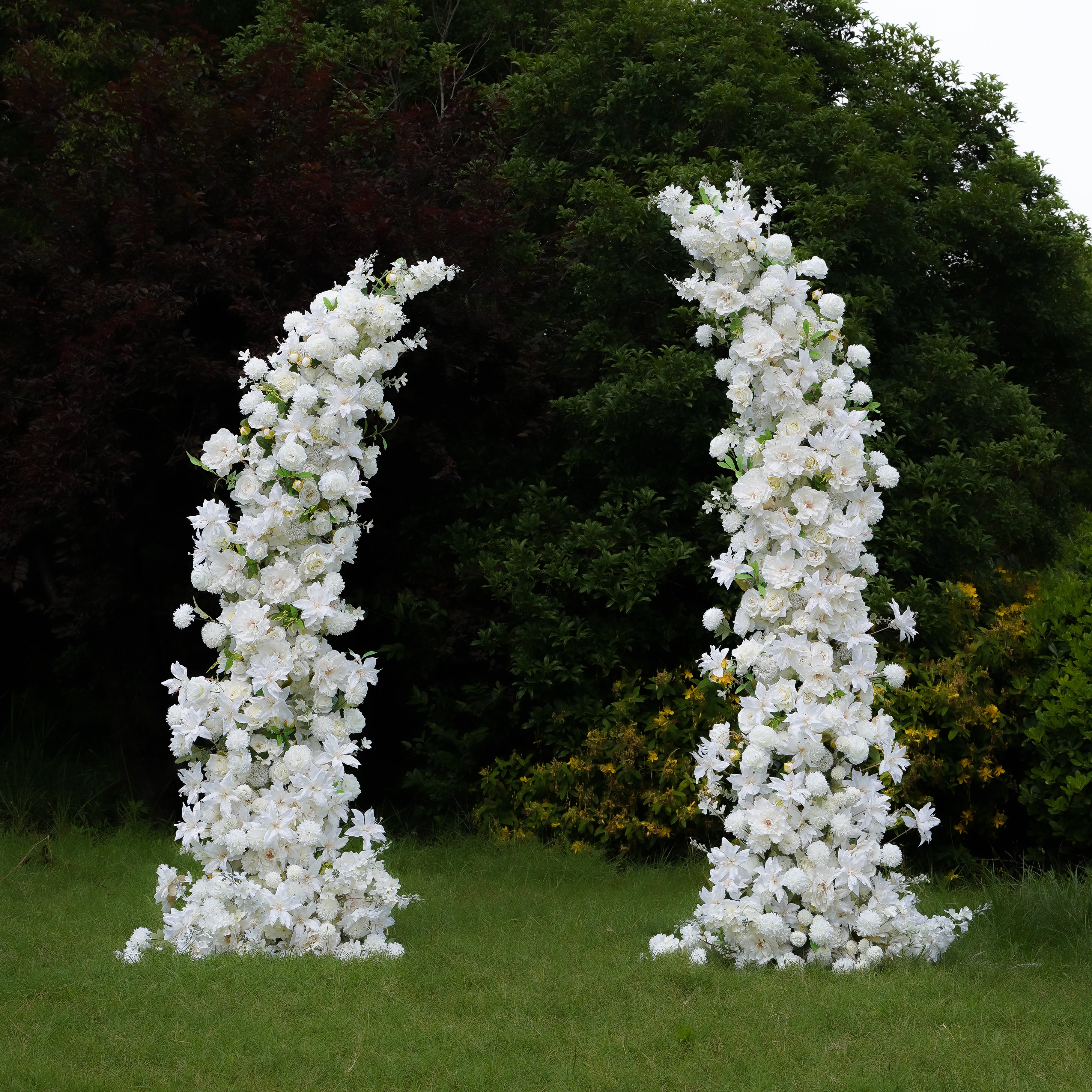Lumina：Wedding Party Background Floral Arch Decoration Including Frame